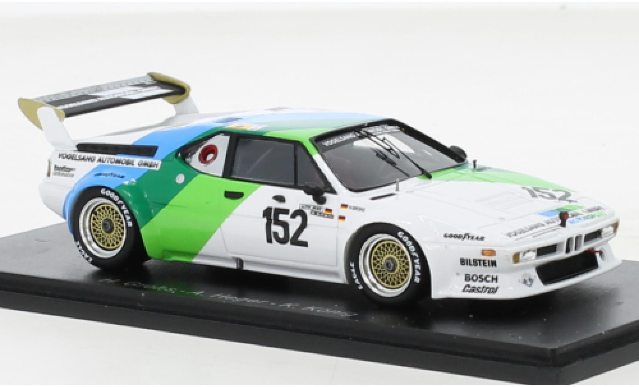 Bmw M1 1/43 Spark No.152 24h Le Mans 1985 modelauto