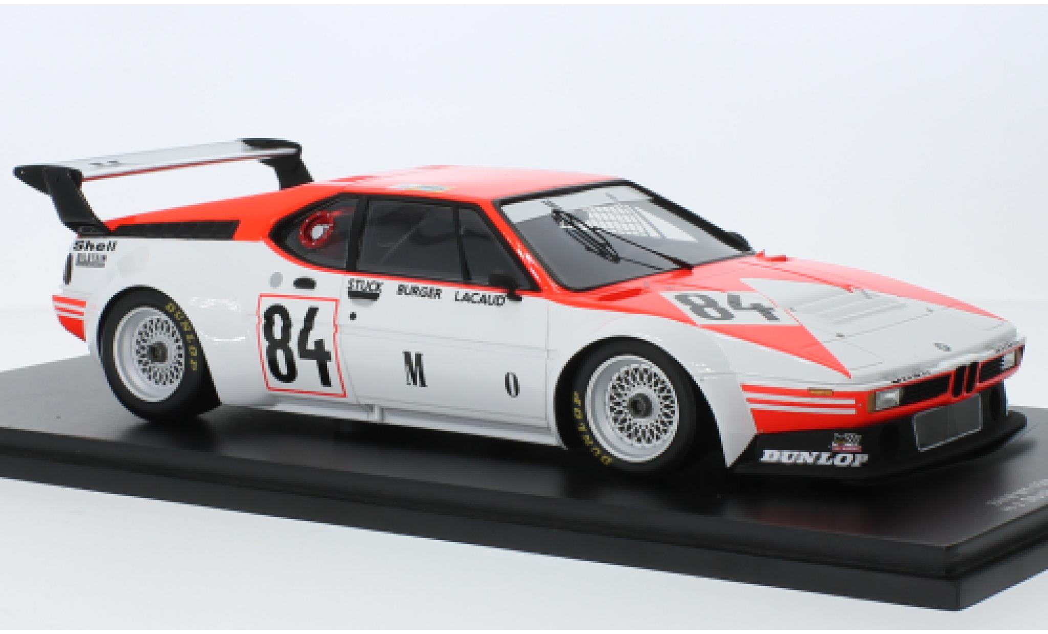 Bmw M1 1/18 Spark No.84 Marlboro 24h Le Mans 1980 modelauto