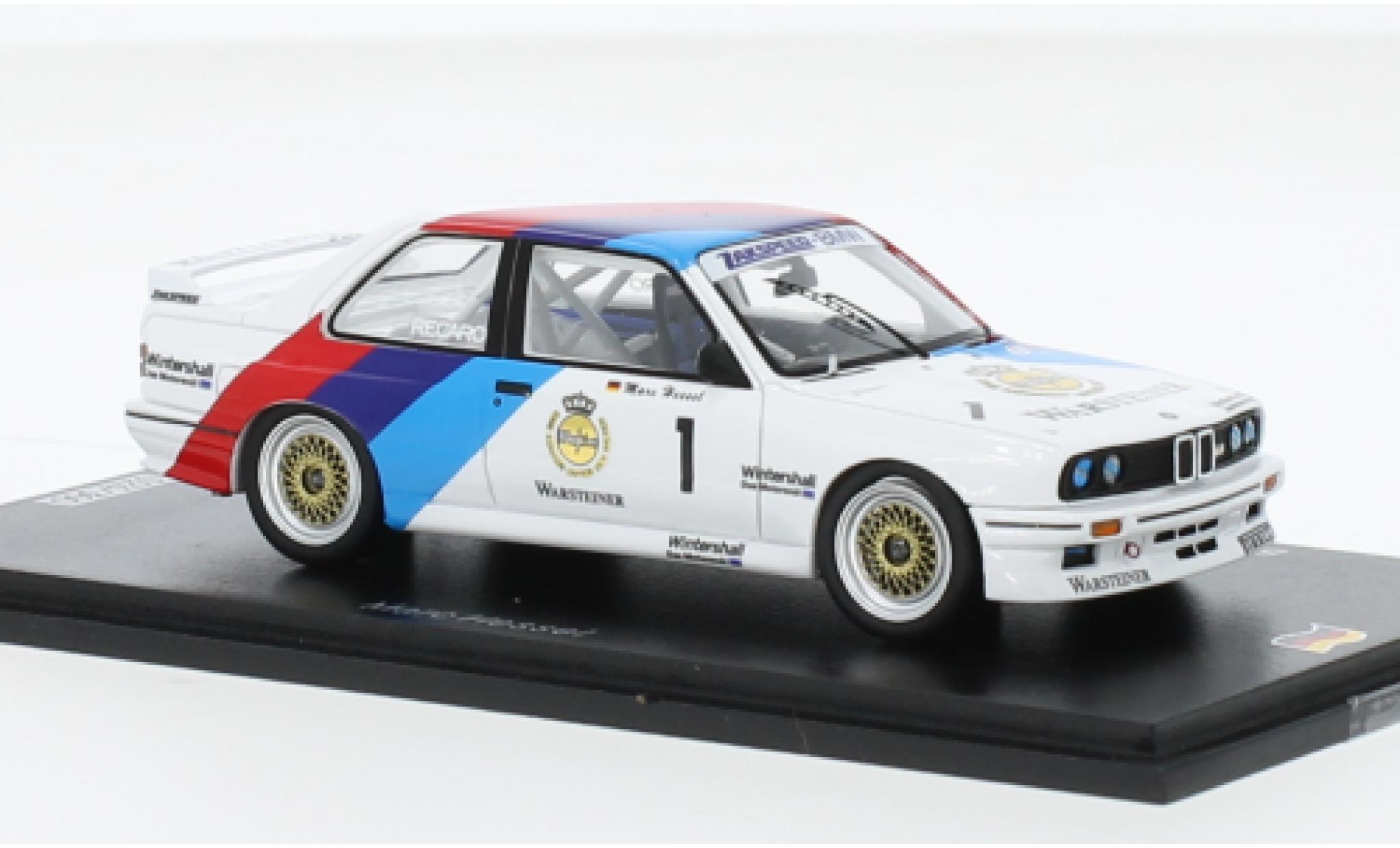 Bmw M3 1/43 Spark (E30) No.1 Zakspeed- Warsteiner DTM Zolder 1987 modelauto