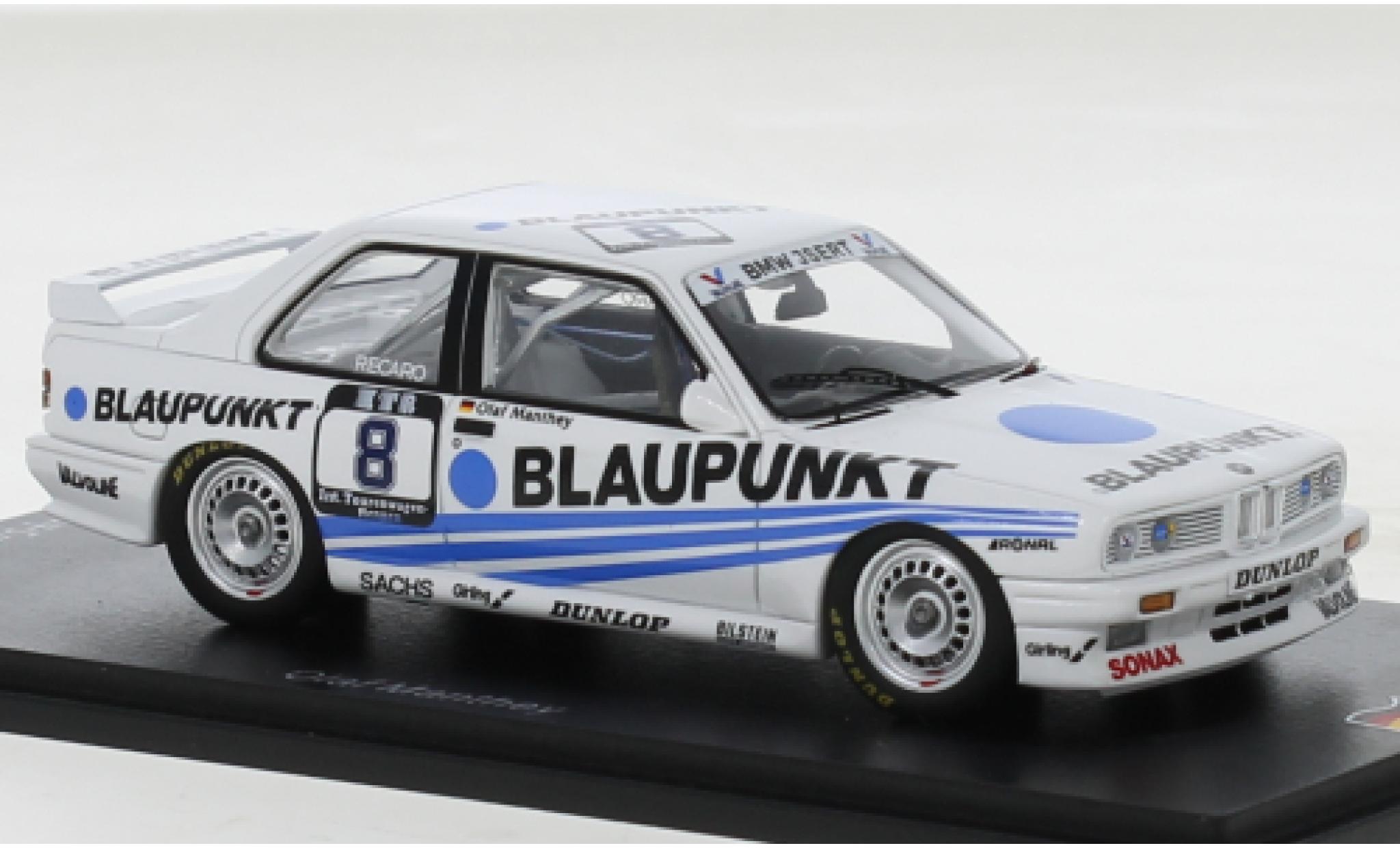 Bmw M3 1/43 Spark (E30) No.8 Team Isert Blaupunkt DTM 1988 modelauto