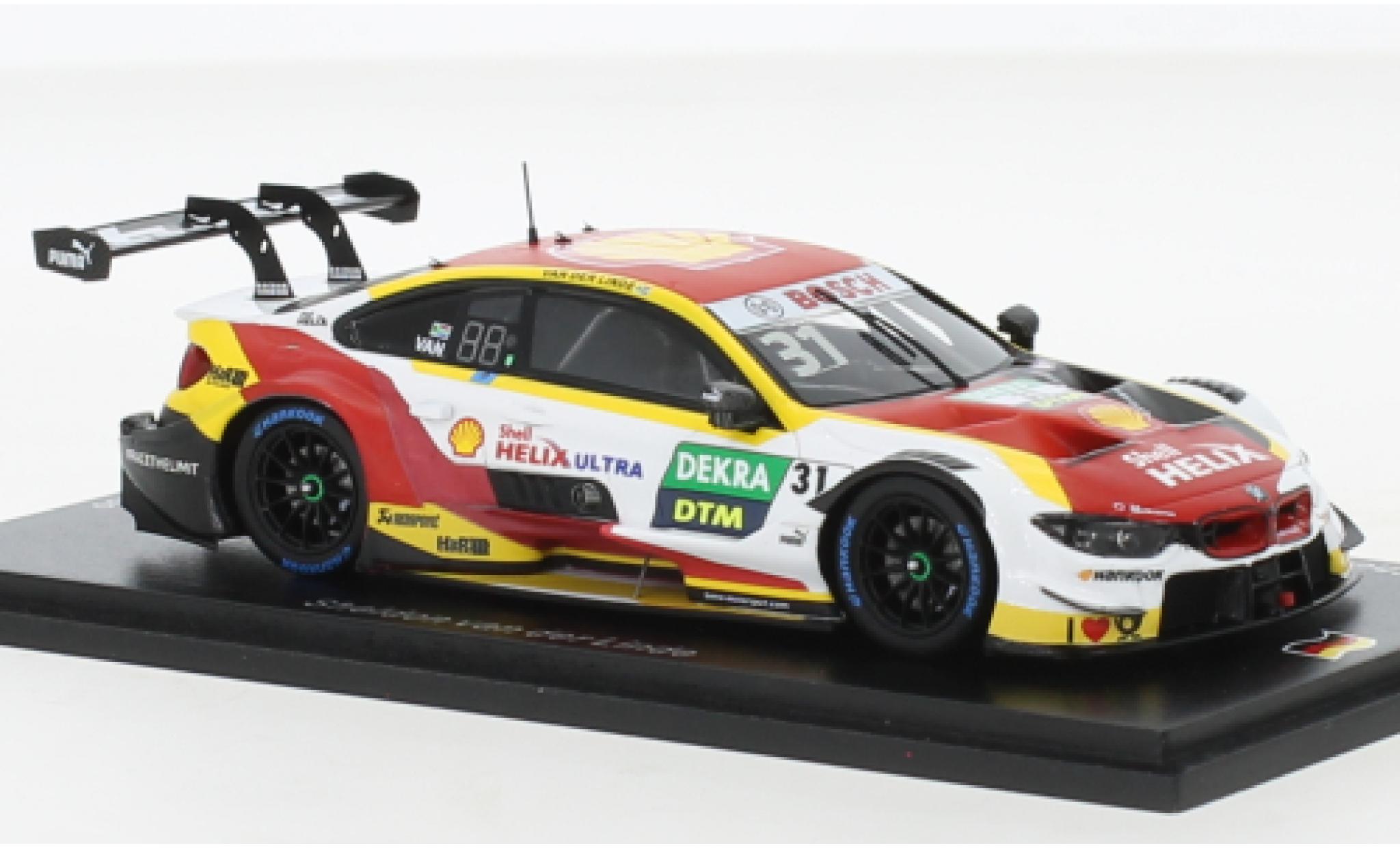 Bmw M4 1/43 Spark DTM No.31 Team RBM S DTM Hockenheim 2019 modelauto