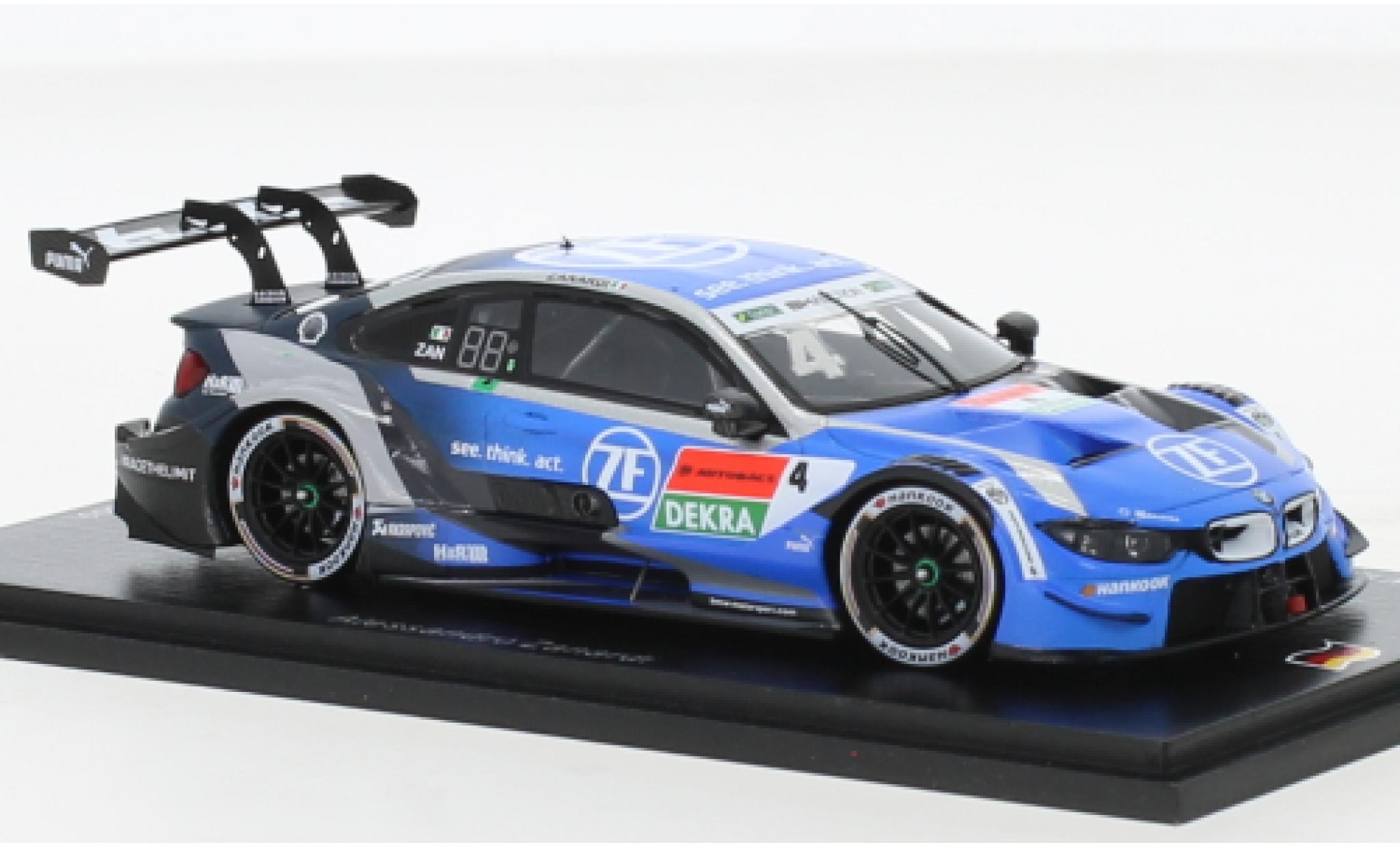 Bmw M4 1/43 Spark DTM No.4 Team RBM ZF Super GT - DTM DreamRace Fuji 2019 modelauto