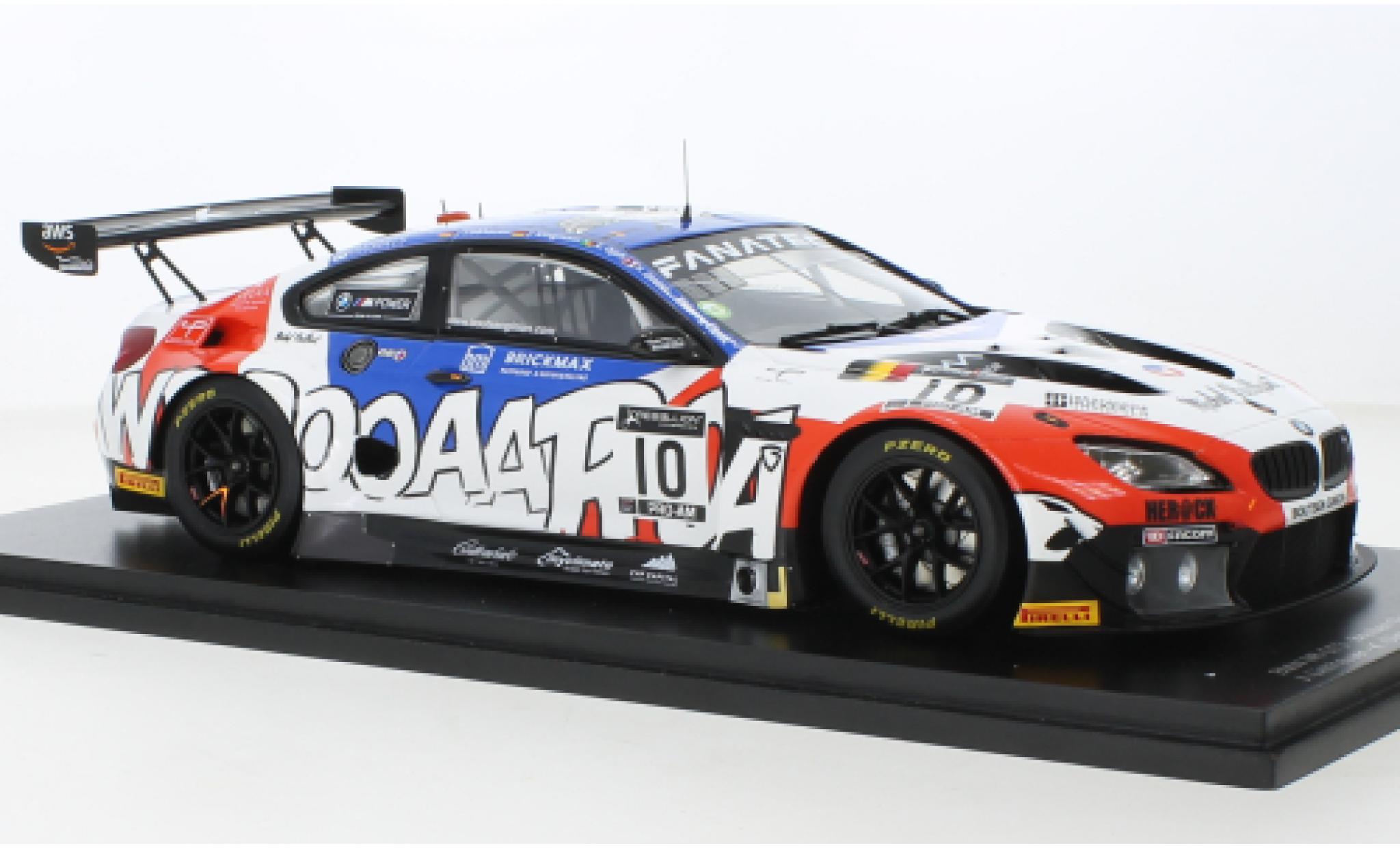 Bmw M6 1/43 Spark GT3 No.10 Boutsen Ginion Vaillante 24h Spa 2021 modelauto