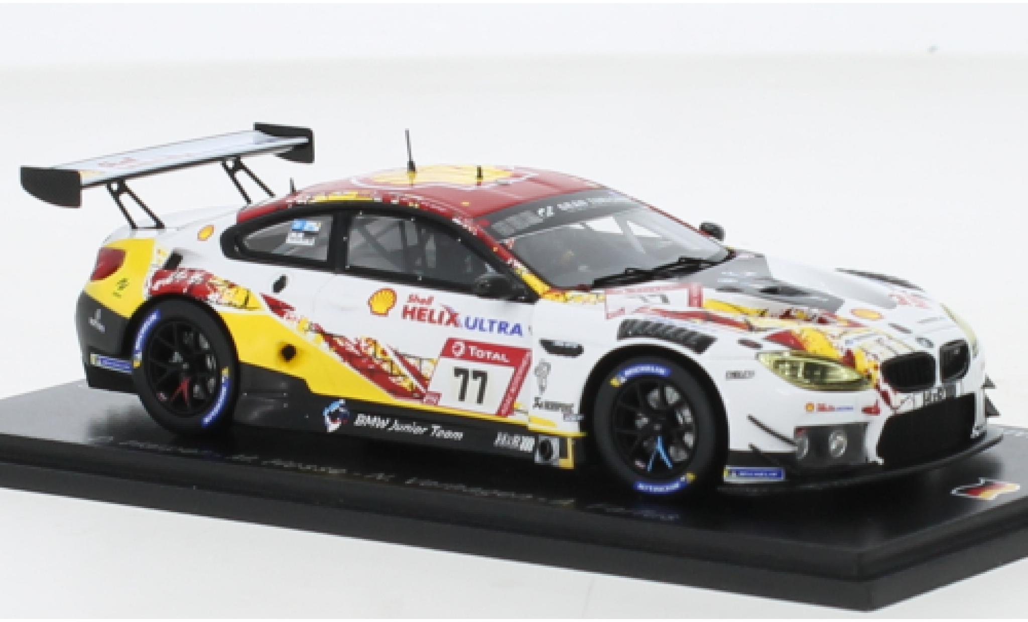 Bmw M6 1/43 Spark GT3 No.77 Junior Team S Helix 24h Nuerburgring 2021 modelauto