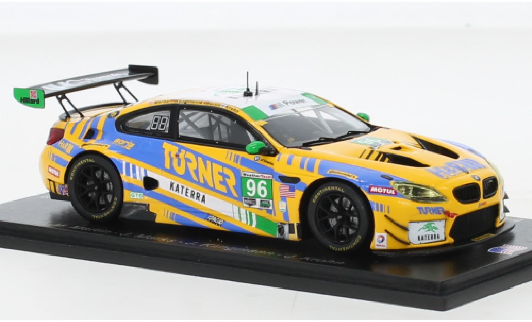 Bmw M6 1/43 Spark GT3 No.96 Turner Motorsport 24h Daytona 2017 modelauto
