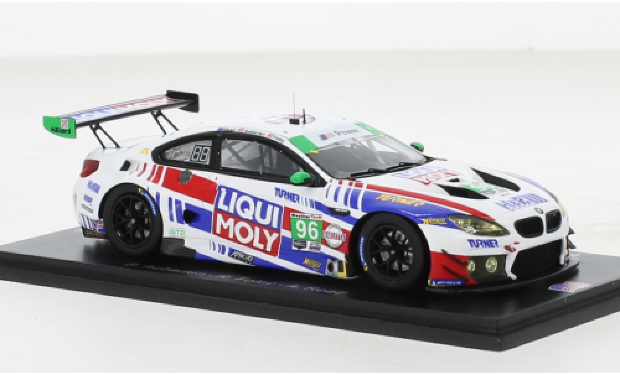 Bmw M6 1/43 Spark GT3 No.96 Turner Motorsport Liqui Moly IMSA 12h Sebring 2021 modelauto