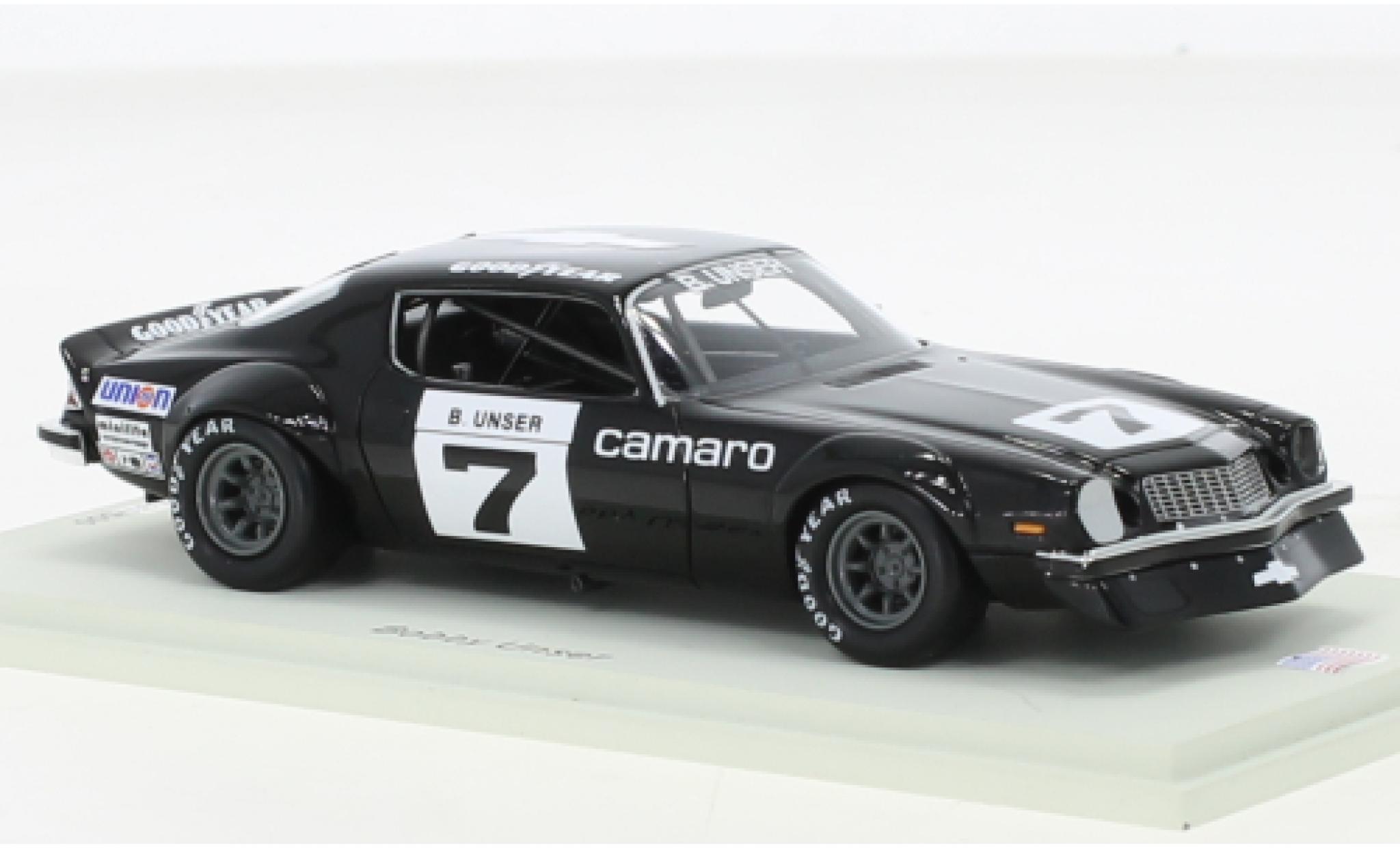 Chevrolet Camaro 1/43 Spark No.7 IMSA Michigan 1974 modelauto
