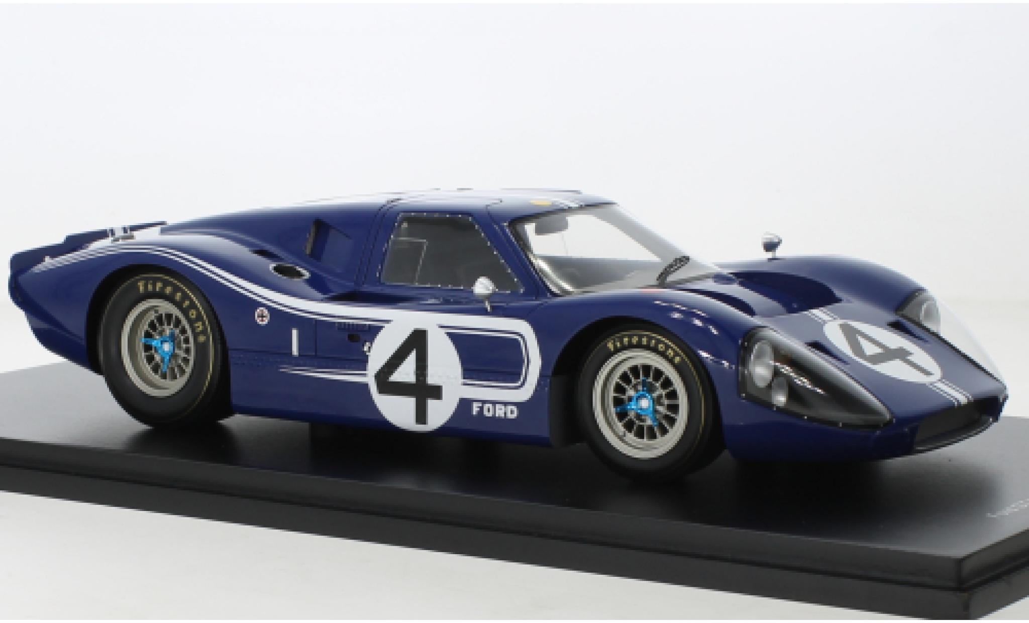 Ford GT40 1/43 Spark Mk IV RHD No.4 24h Le Mans 1967 modelauto