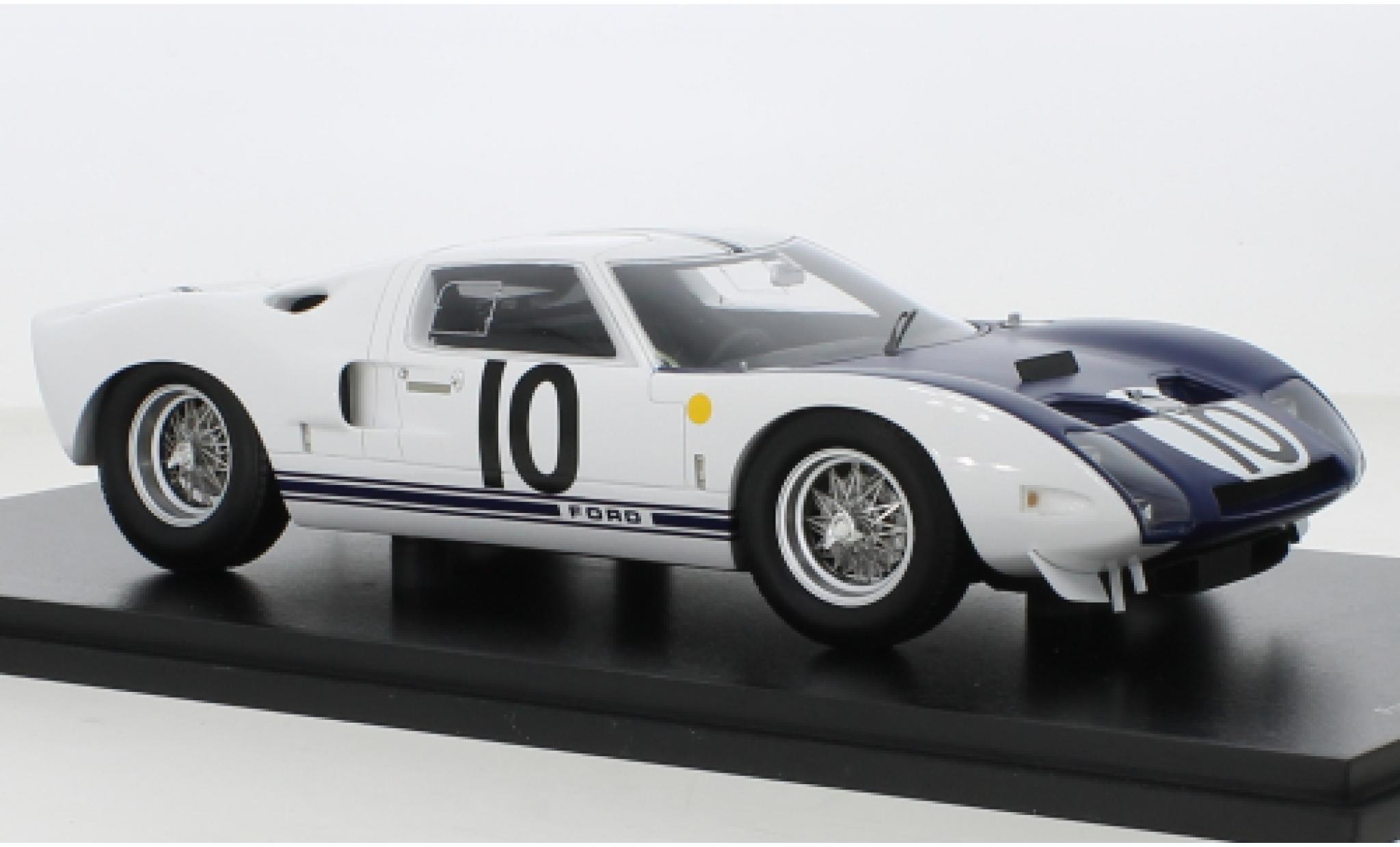 Ford GT40 1/18 Spark MKI RHD No.10 24h Le Mans 1964 modelauto