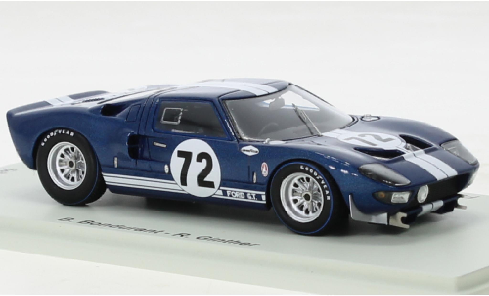 Ford GT40 1/43 Spark No.72 2000km Daytona 1965 modelauto