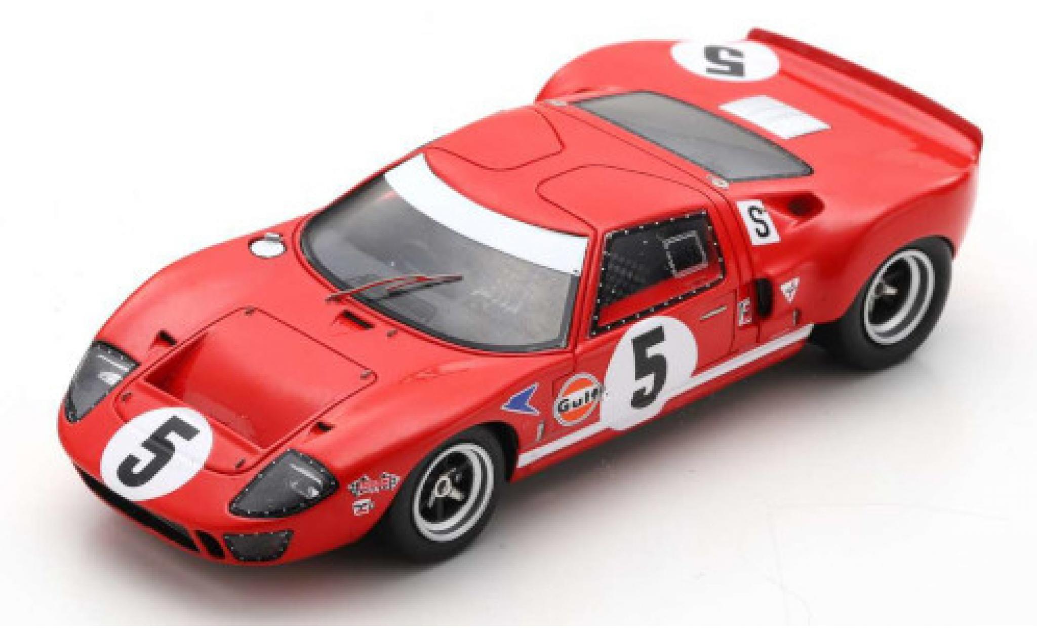 Ford GT40 1/43 Spark RHD No.5 6h BOAC 1968 modelauto