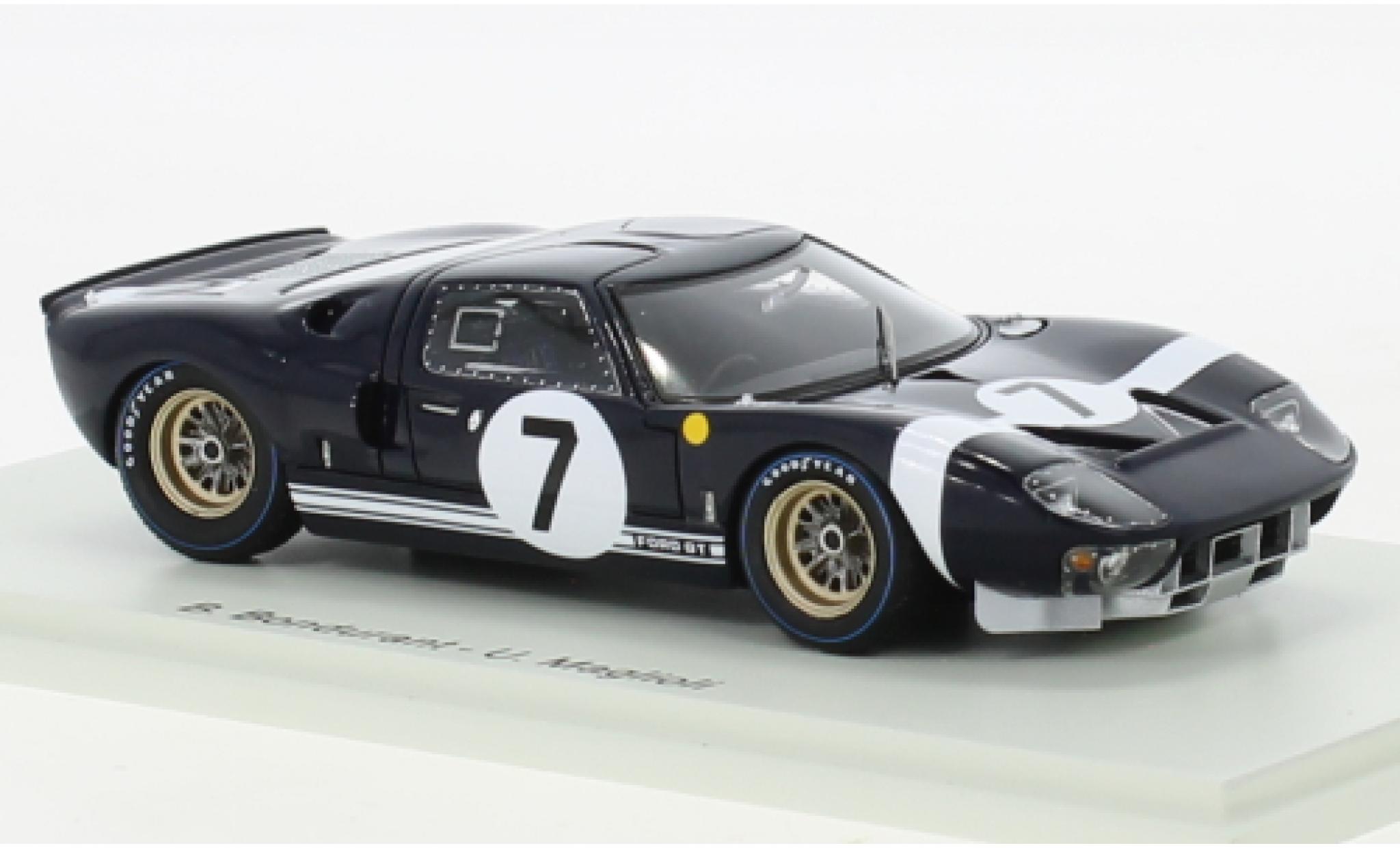 Ford GT40 1/43 Spark RHD No.7 24h Le Mans 1965 modelauto