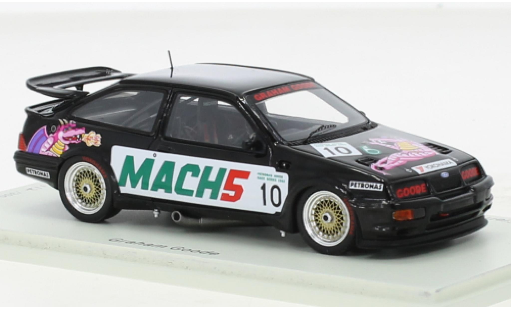 Ford Sierra 1/43 Spark RS 500 Cosworth RHD No.10 Johor Race 1992 modelauto