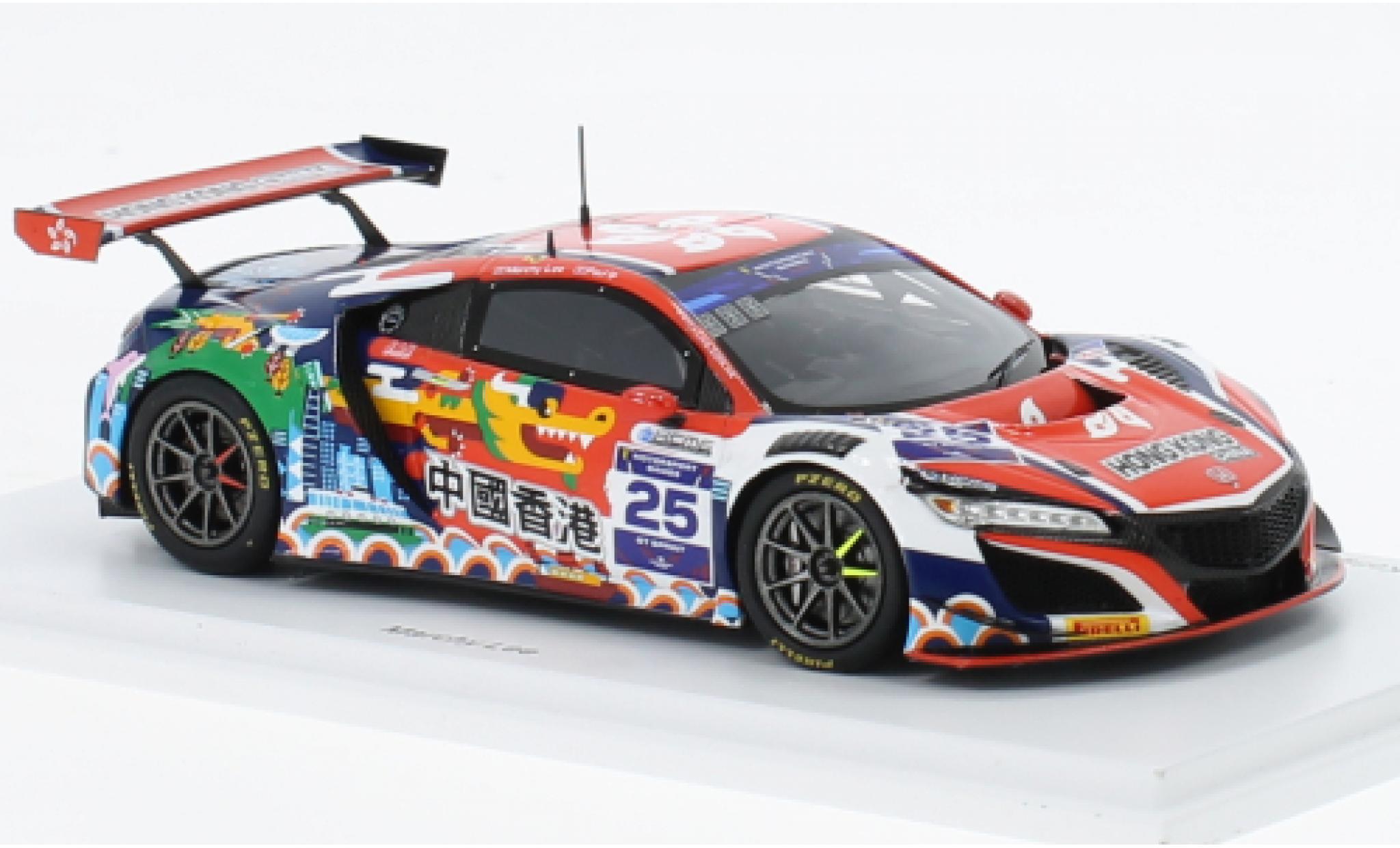 Honda NSX 1/43 Spark GT3 EVO No.25 Team Hong Kong FIA Motorsport Games GT Sprint Cup Paul Ricard 2022 modelauto
