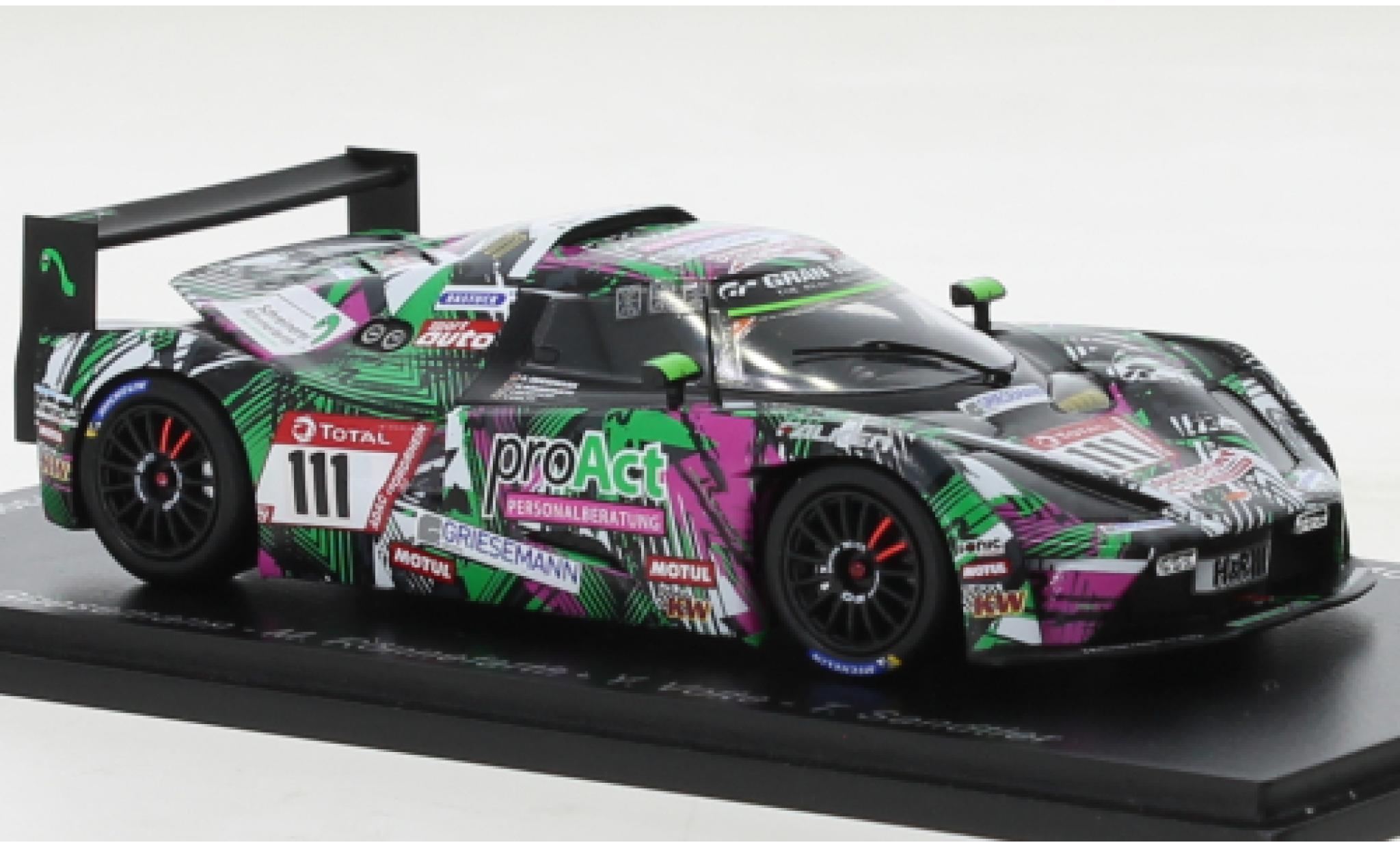 Aston Martin V8 Vantage GT4 1/43 Spark KTM X-BOW GT4 No.111 Teichmann Racing GmbH 24h N&uuml;rburgring 2021 modelauto