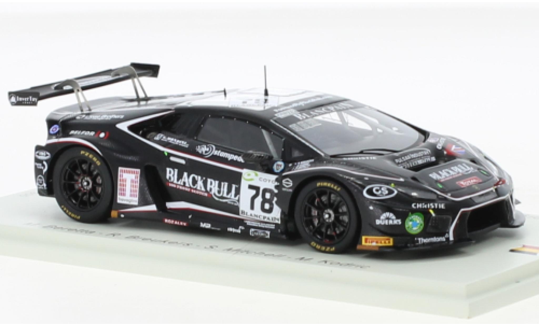 Lamborghini Huracan 1/43 Spark GT3 No.78 Barwell Motorsport 24h Spa 2018 modelauto