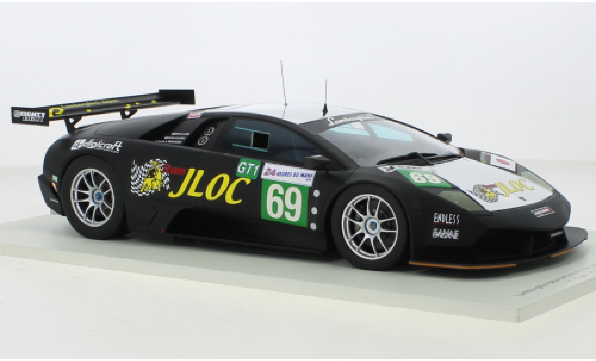 Lamborghini Murcielago 1/18 Spark R-SV LM No.69 JLOC 24h Le Mans 2010 modelauto