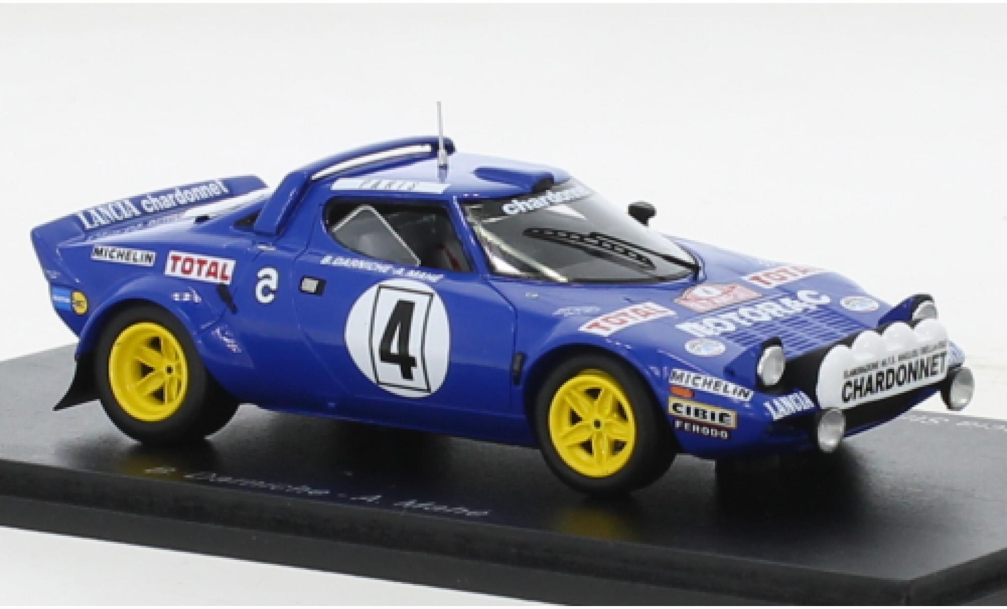 Lancia Stratos 1/43 Spark HF No.4 Rallye WM Rallye Monte Carlo 1979 modelauto