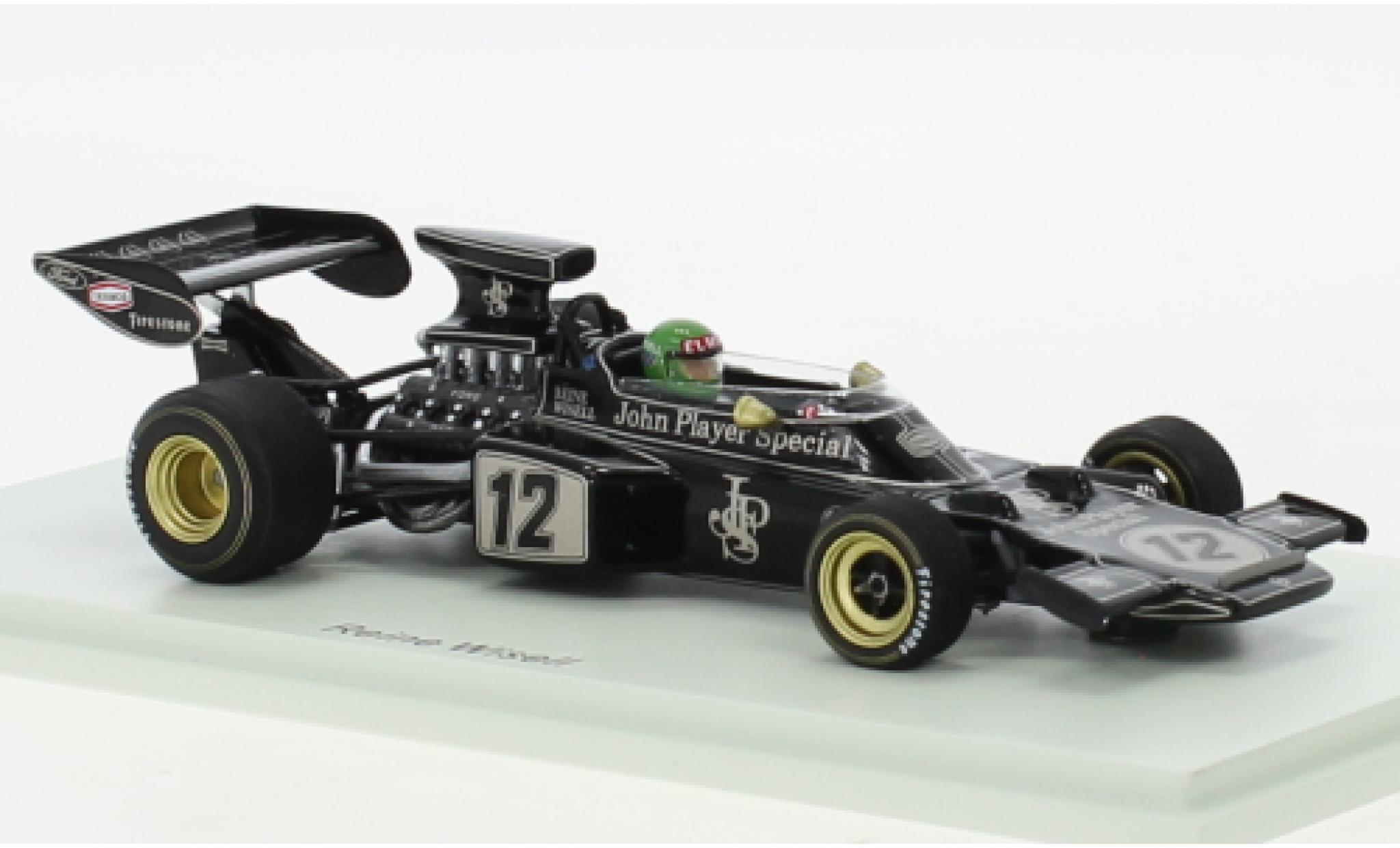 Lotus 72 1/43 Spark D No.12 John Player Special Formel 1 GP USA 19 modelauto