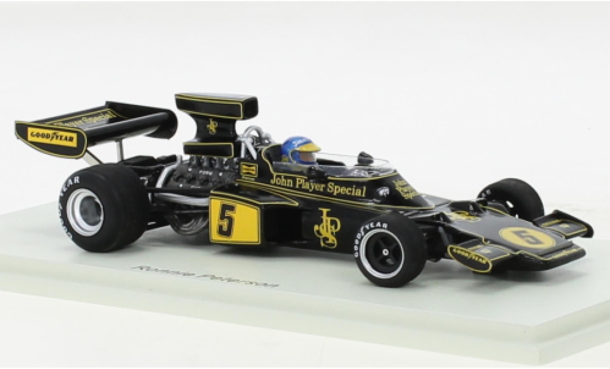 Lotus 72 1/43 Spark E No.5 John Player Special Formel 1 GP USA 1975 modelauto
