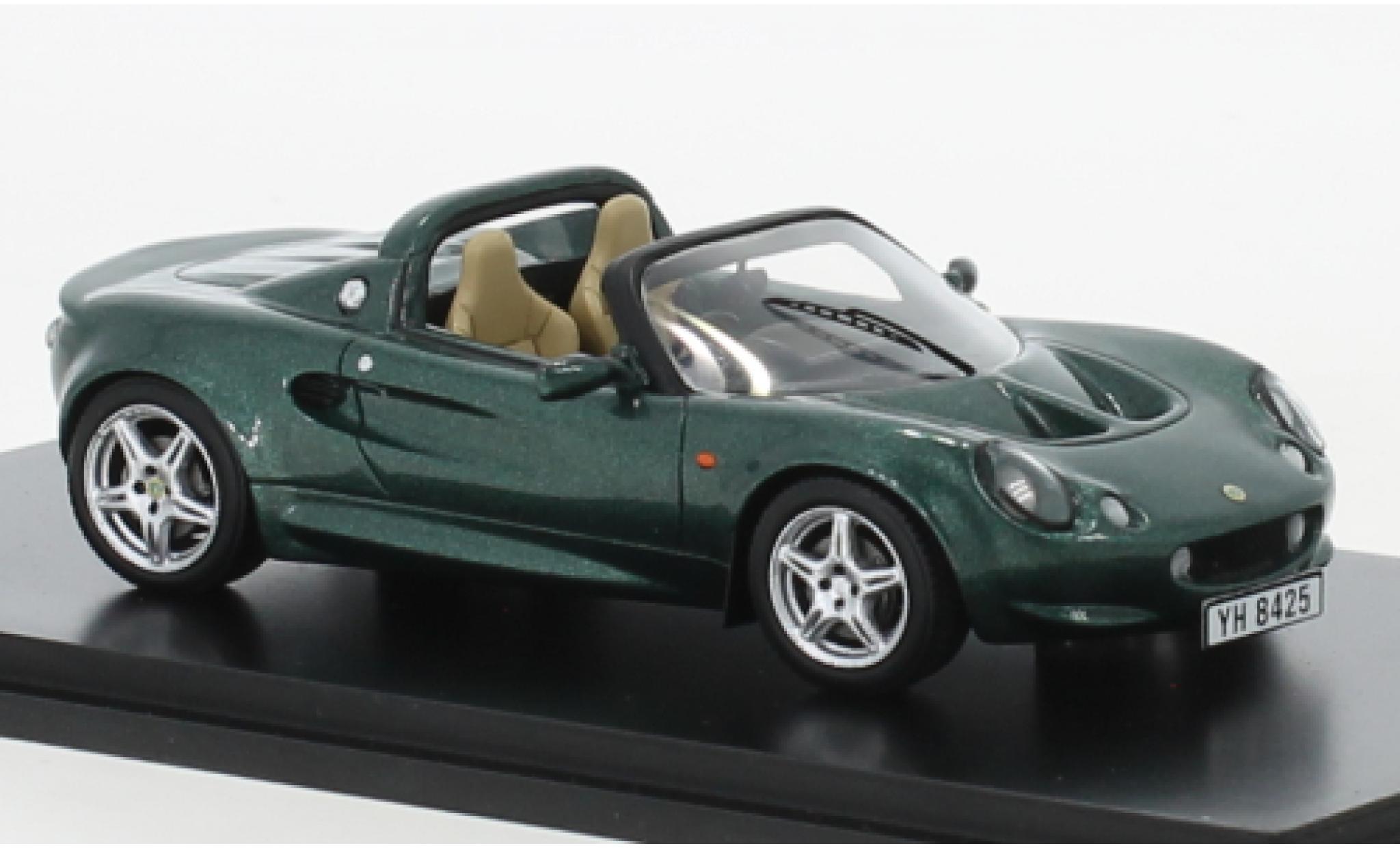 Lotus Elise 1/43 Spark S1 metallic groen RHD 1996 modelauto