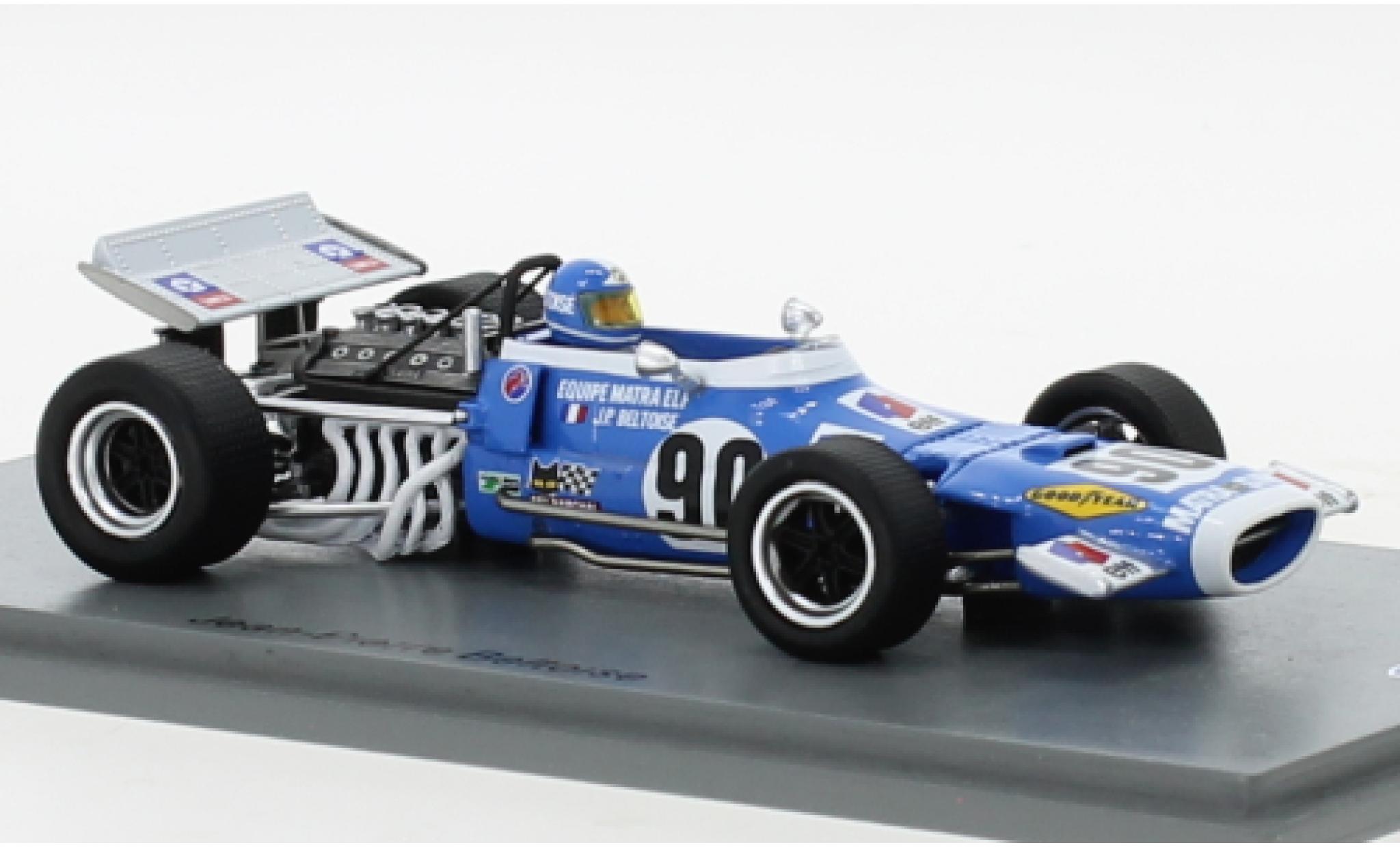 Matra MS1 1/43 Spark 1-12 No.90 Formel 2 Cote du Mont Dore 1970 modelauto