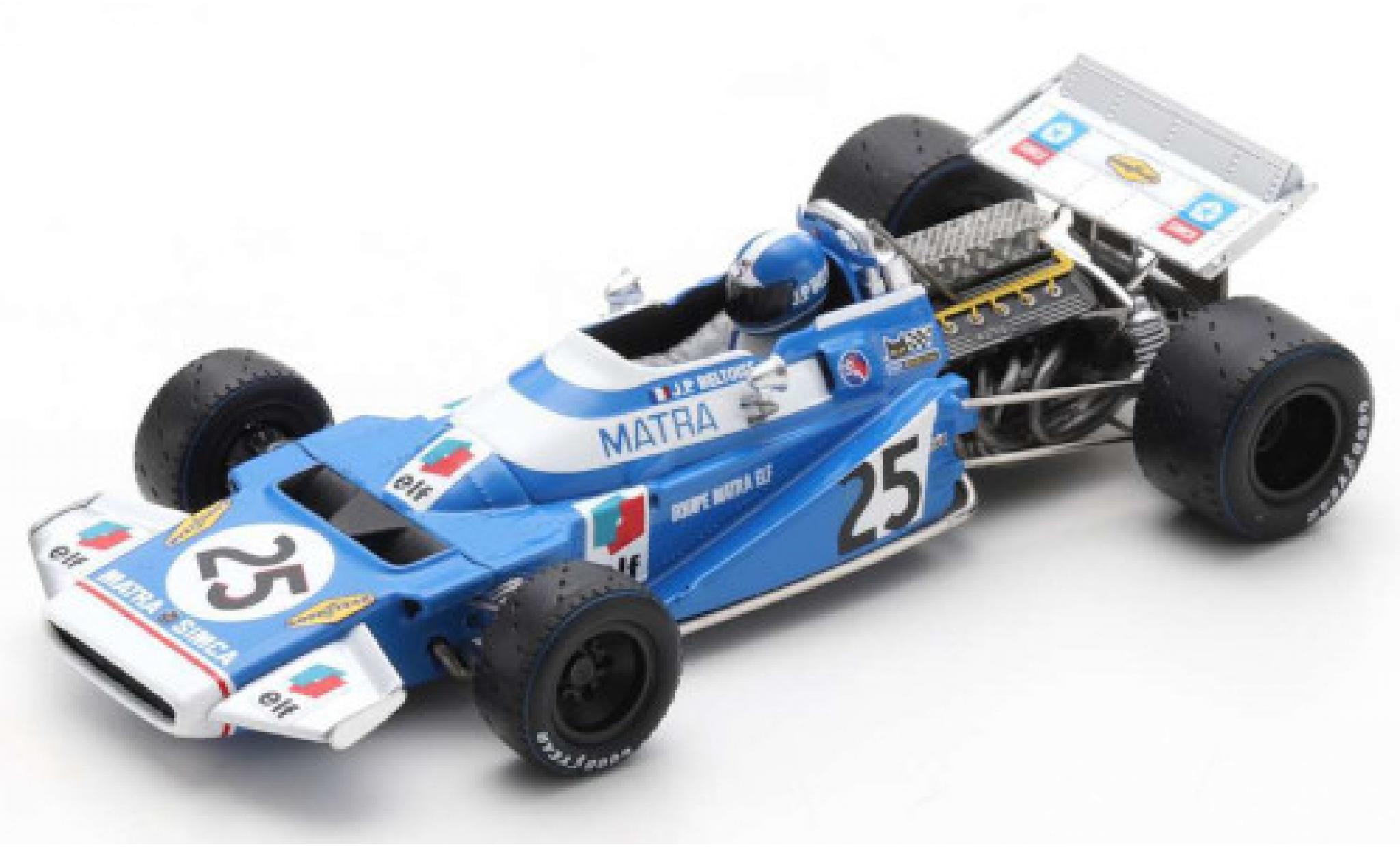 Matra MS120 1/43 Spark No.25 Formel 1 GP Belgien 1970 modelauto