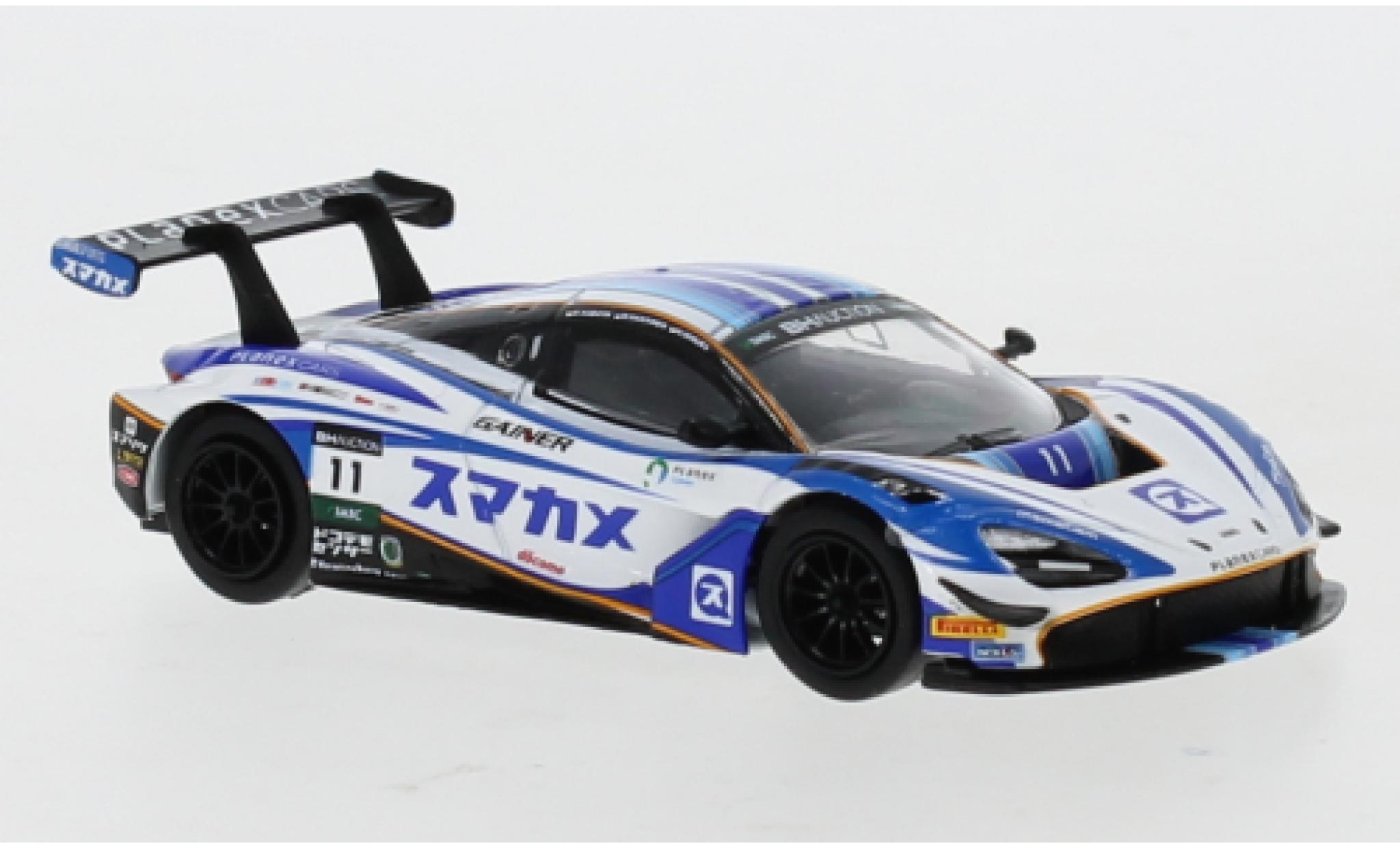 McLaren 720 1/64 Spark S GT3 No.11 Planex Smacam Racing 10H Suzuka 2019 modelauto