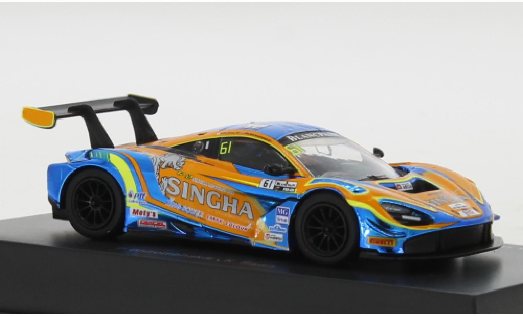 McLaren 720 1/64 Spark S GT3 No.61 ABSSA Motorsport Witpain GT World Challenge Asia 2019 modelauto