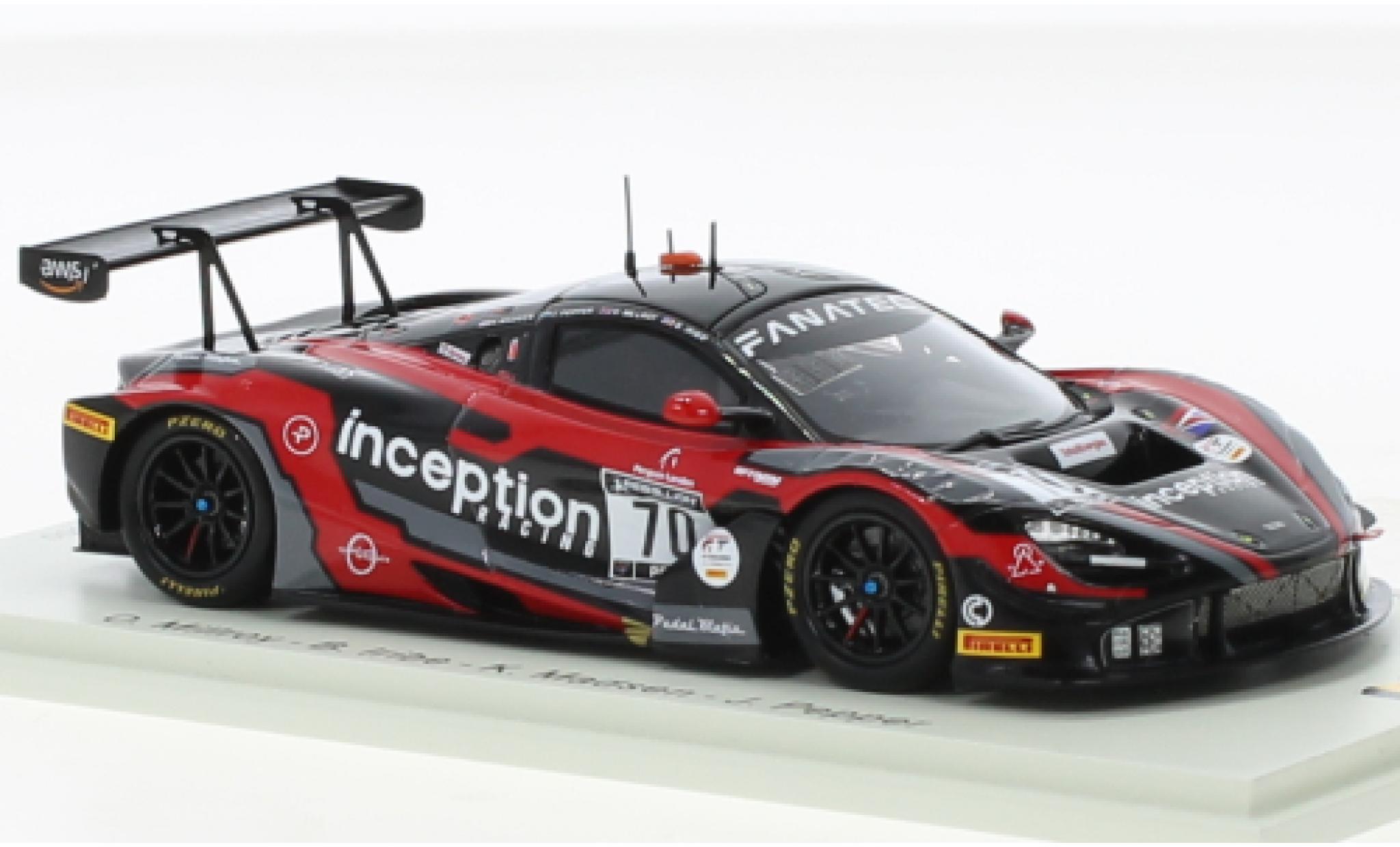McLaren 720 1/43 Spark S GT3 No.70 Inception Racing 24h Spa 2021 modelauto