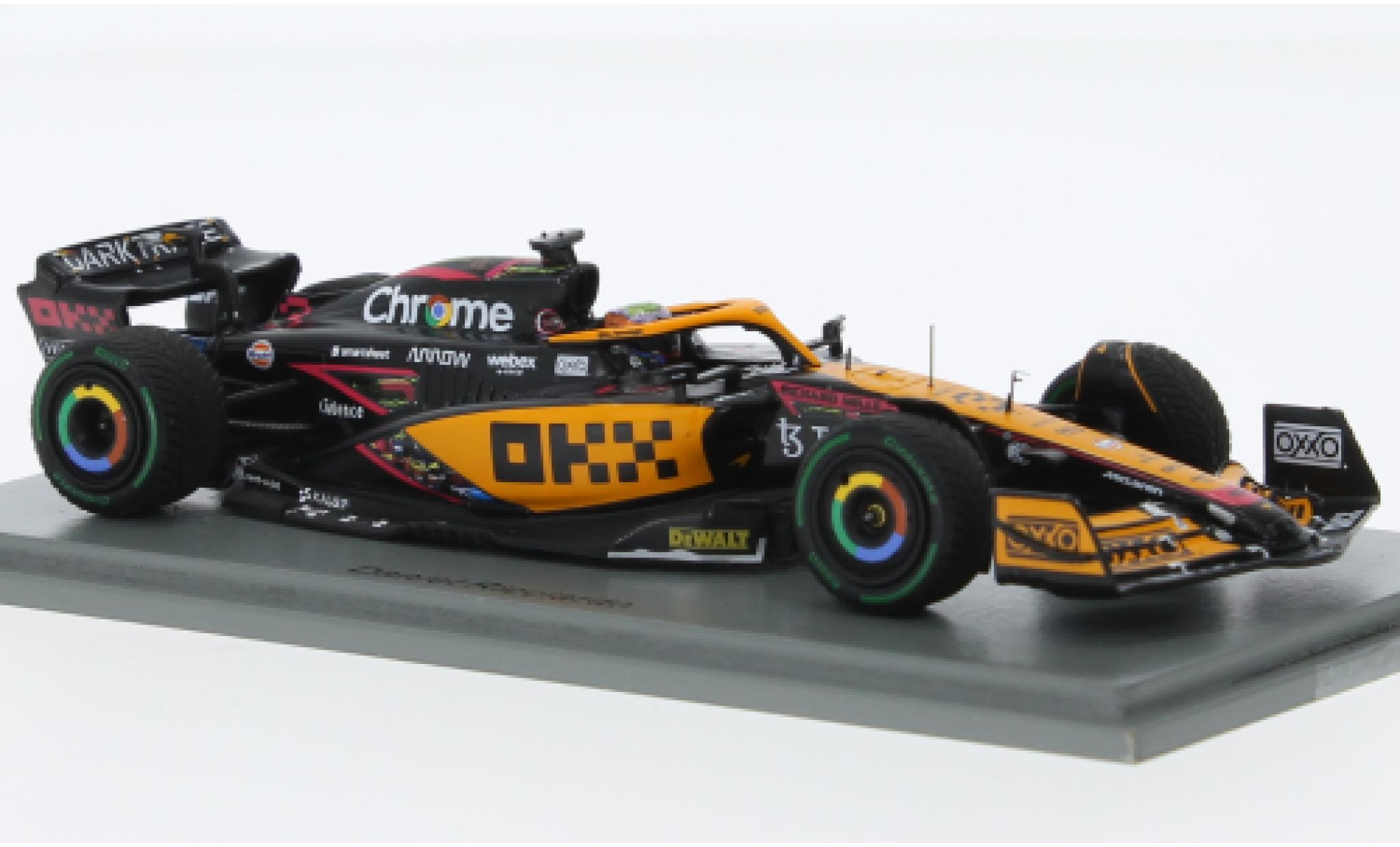 McLaren F1 1/43 Spark MCL36 No.3 Team formule 1 GP Singapur 2022 modelauto