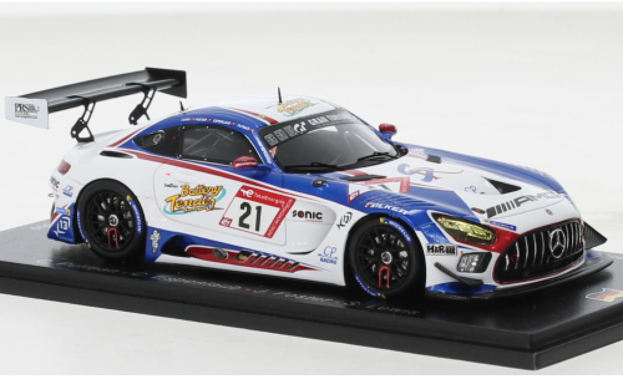 Mercedes AMG GT 1/43 Spark 3 No.21 CP Racing 24h N&uuml;rburgring 2022 modelauto