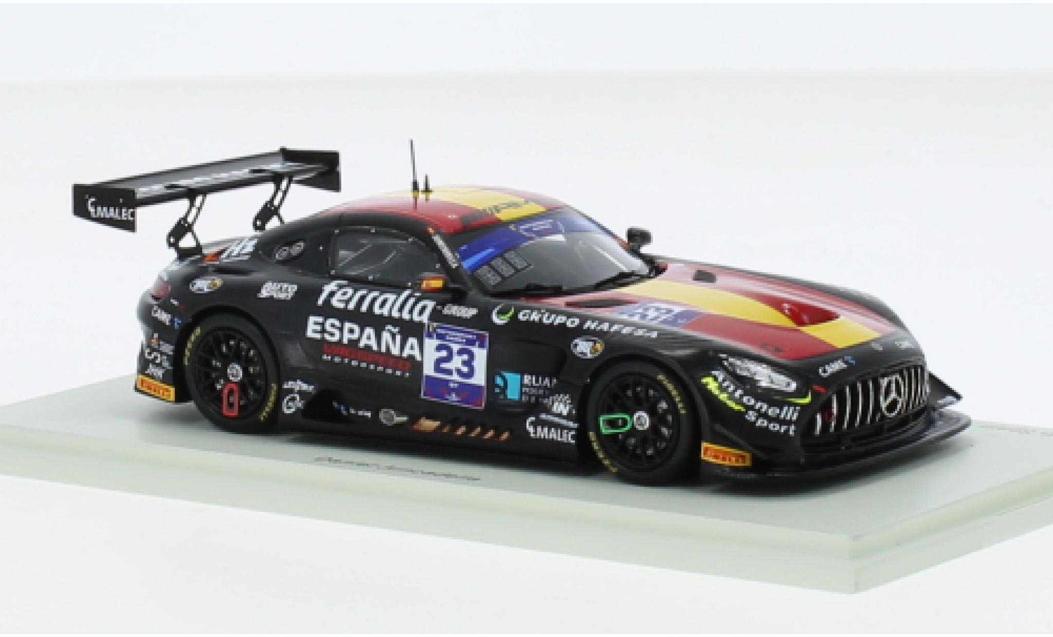Mercedes AMG GT 1/43 Spark 3 No.23 Team Spain FIA Motorsport Games GT Sprint Cup Paul Ricard 2022 modelauto