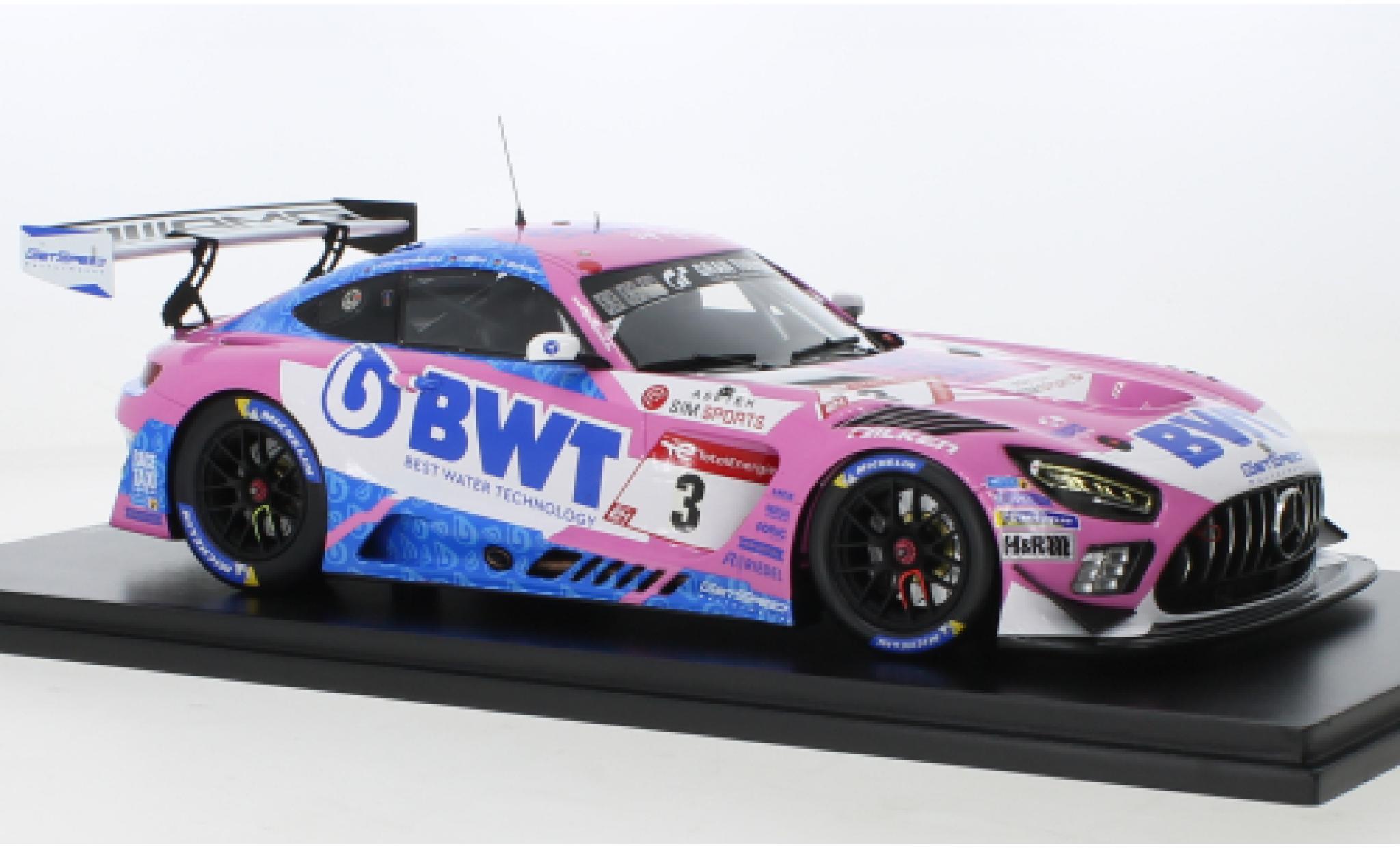 Mercedes AMG GT 1/18 Spark 3 No.3 Team GetSpeed BWT 24h Nuerburgring 2022 modelauto