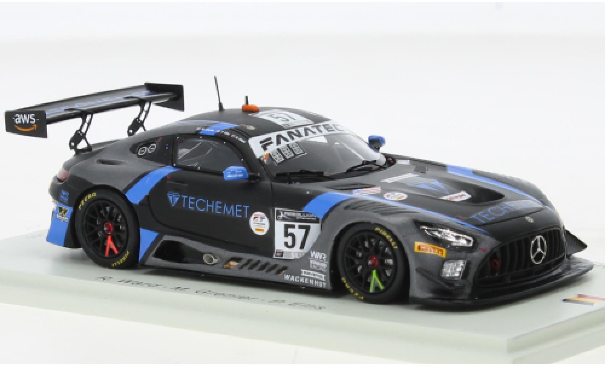 Mercedes AMG GT 1/43 Spark 3 No.57 Winward Racing 24h Spa 2021 modelauto
