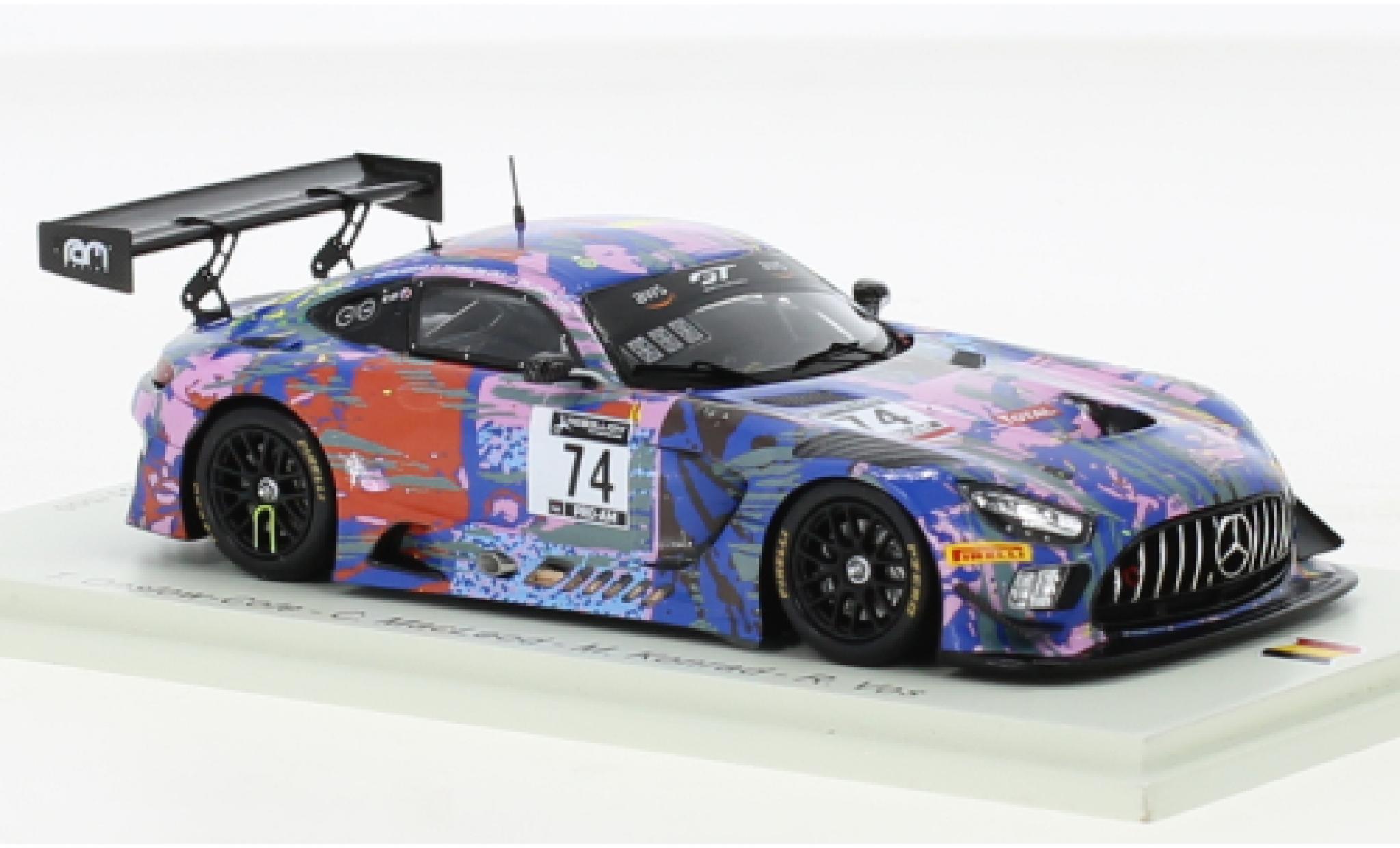 Mercedes AMG GT 1/43 Spark 3 No.74 Ram Racing 24h Spa 2020 modelauto