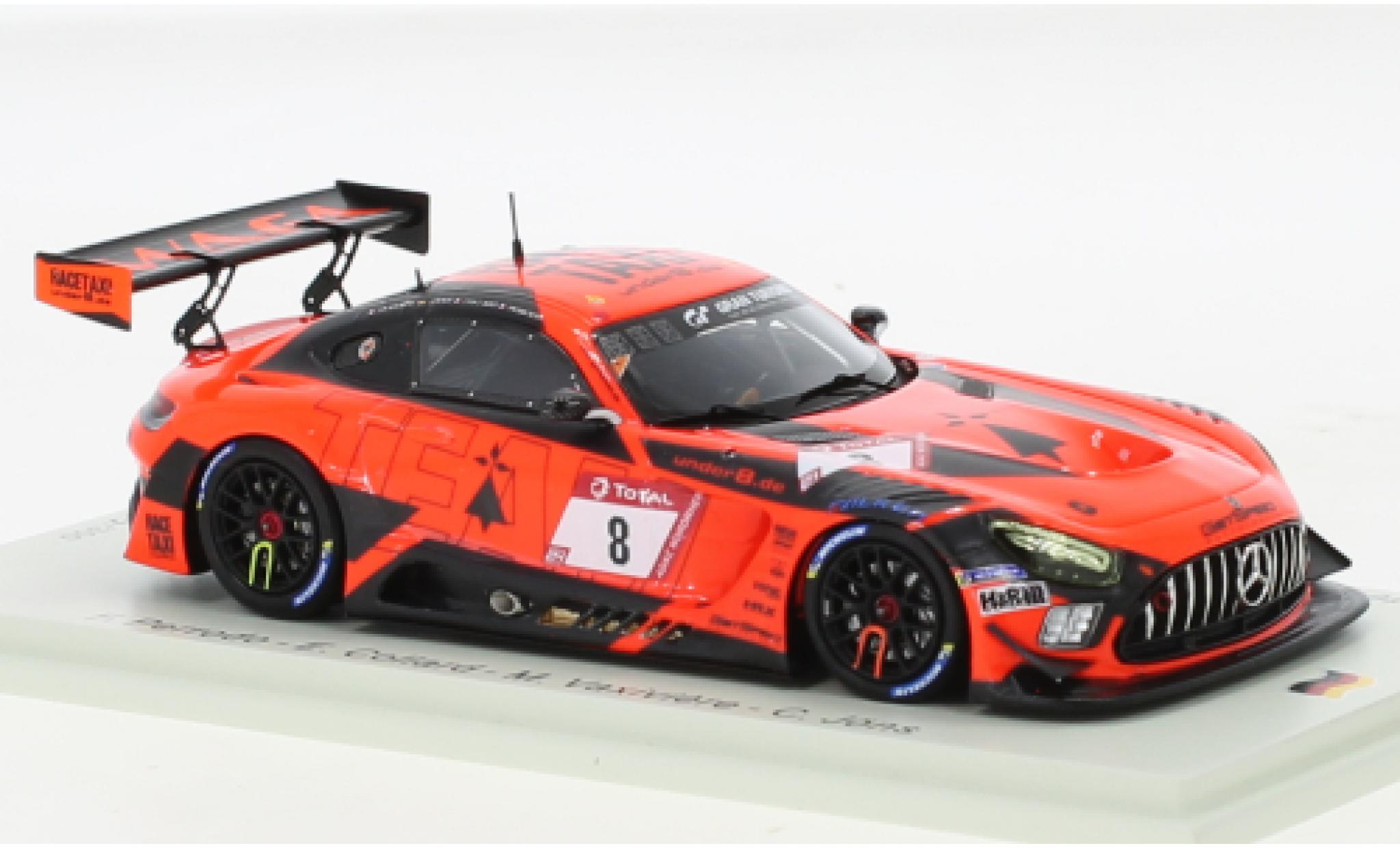 Mercedes AMG GT 1/43 Spark 3 No.8 GetSpeed Performance 24h Nuerburgring 2020 modelauto