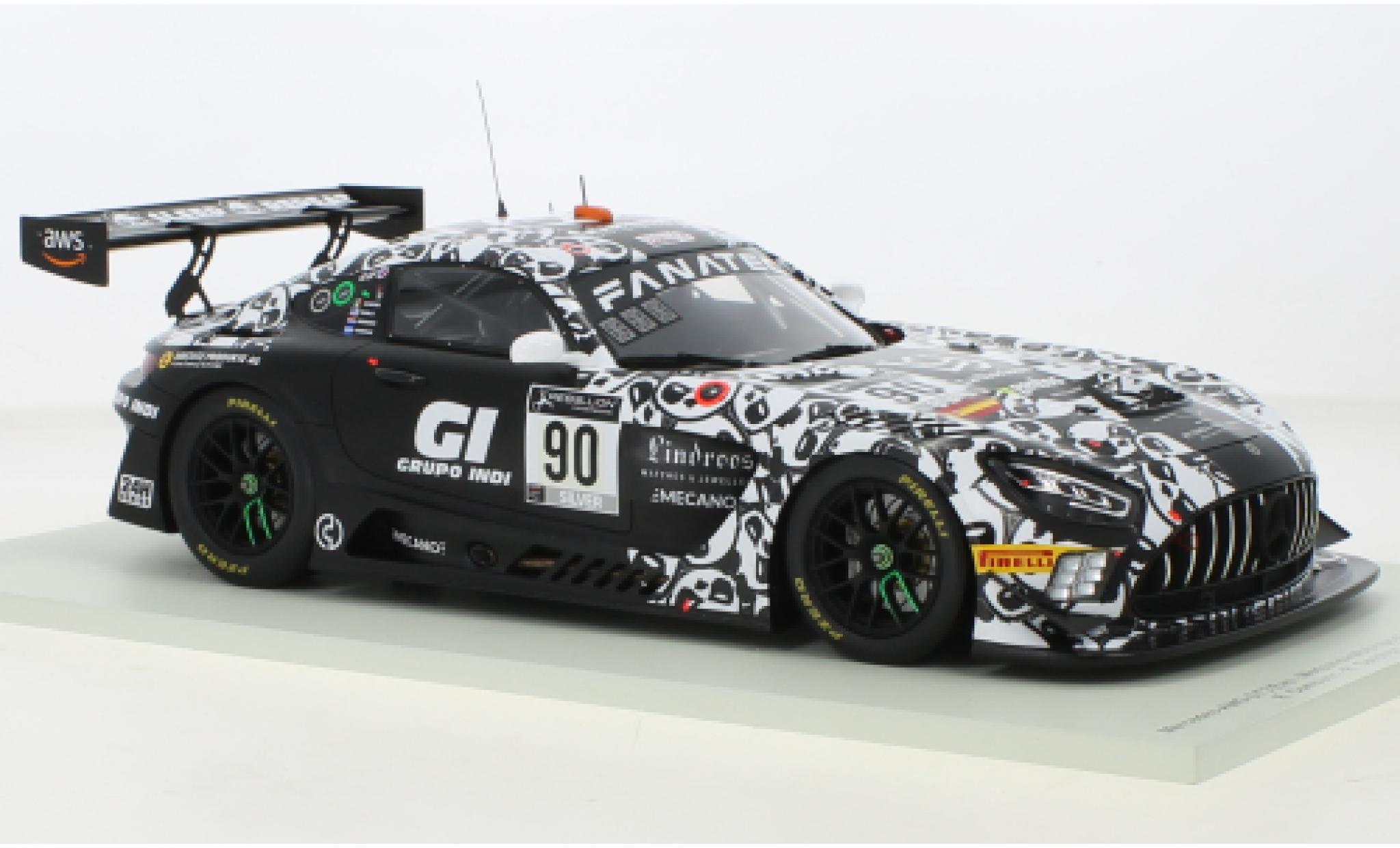 Mercedes AMG GT 1/43 Spark 3 No.90 Madpanda Motorsport 24h Spa 2021 modelauto