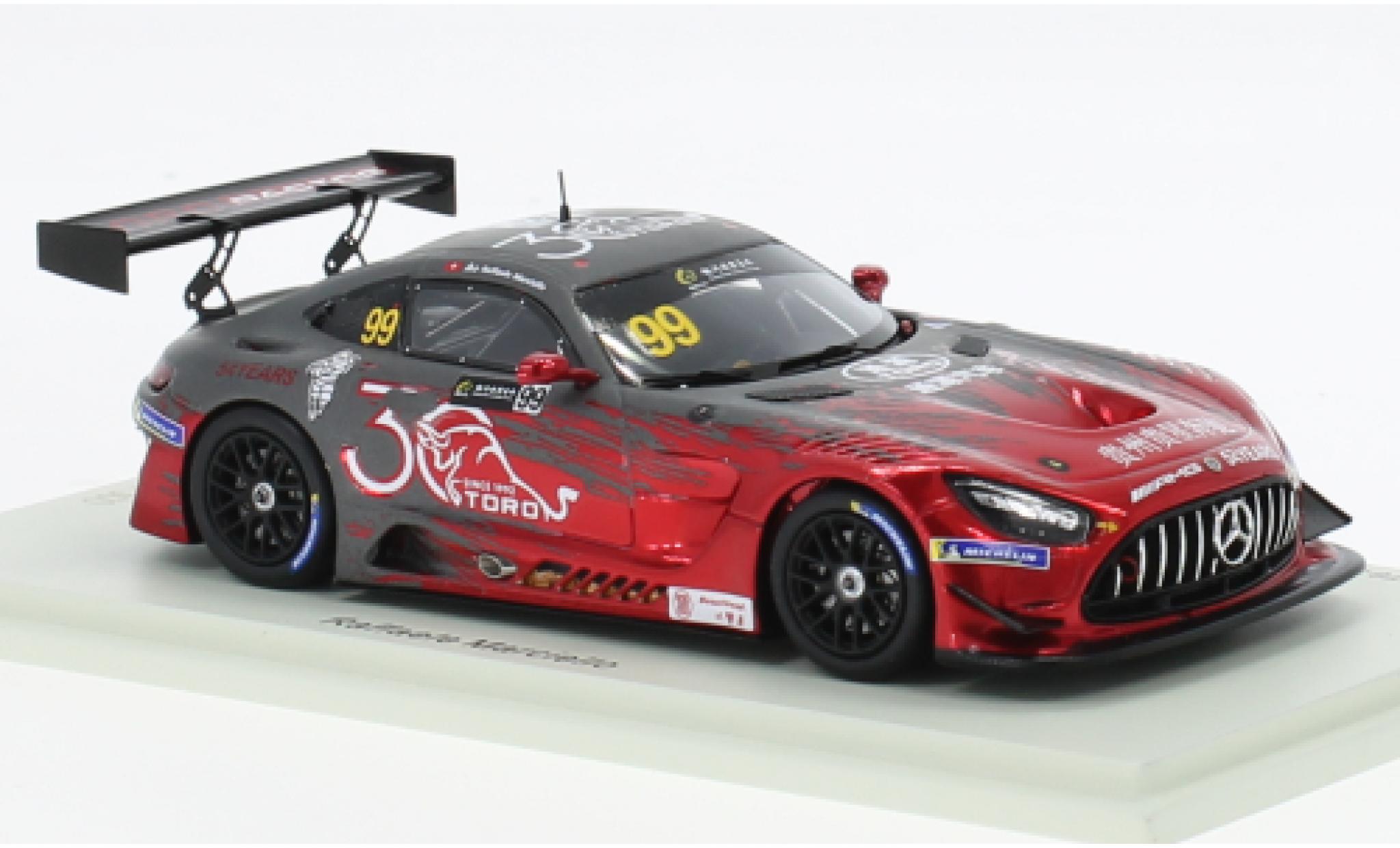 Mercedes AMG GT 1/43 Spark 3 No.99 Toro Racing GT Cup Macau 2022 modelauto