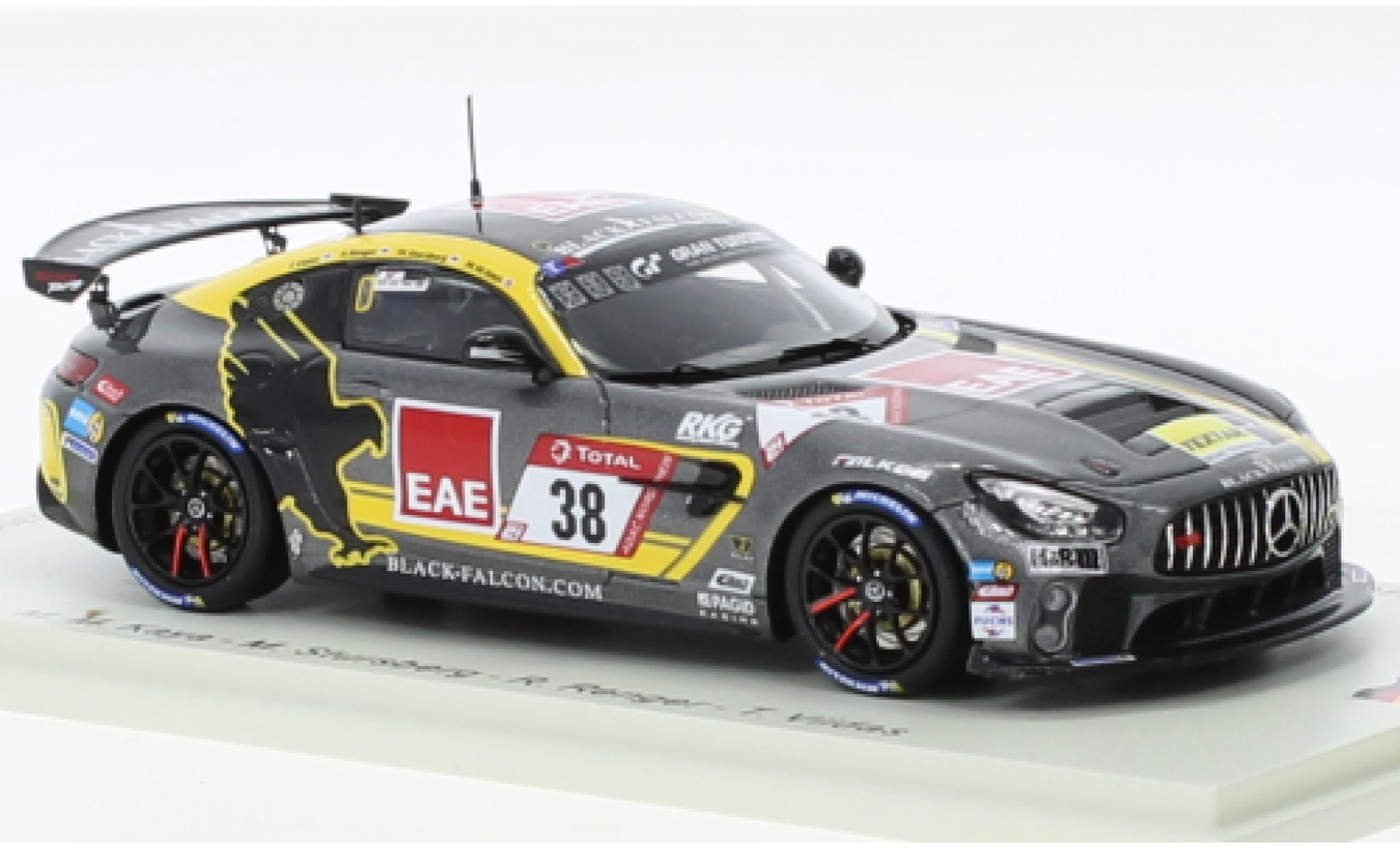 Mercedes AMG GT 1/43 Spark 4 No.38 Black Falcon Team TEXTAR 24h Nuerburgring 2020 modelauto