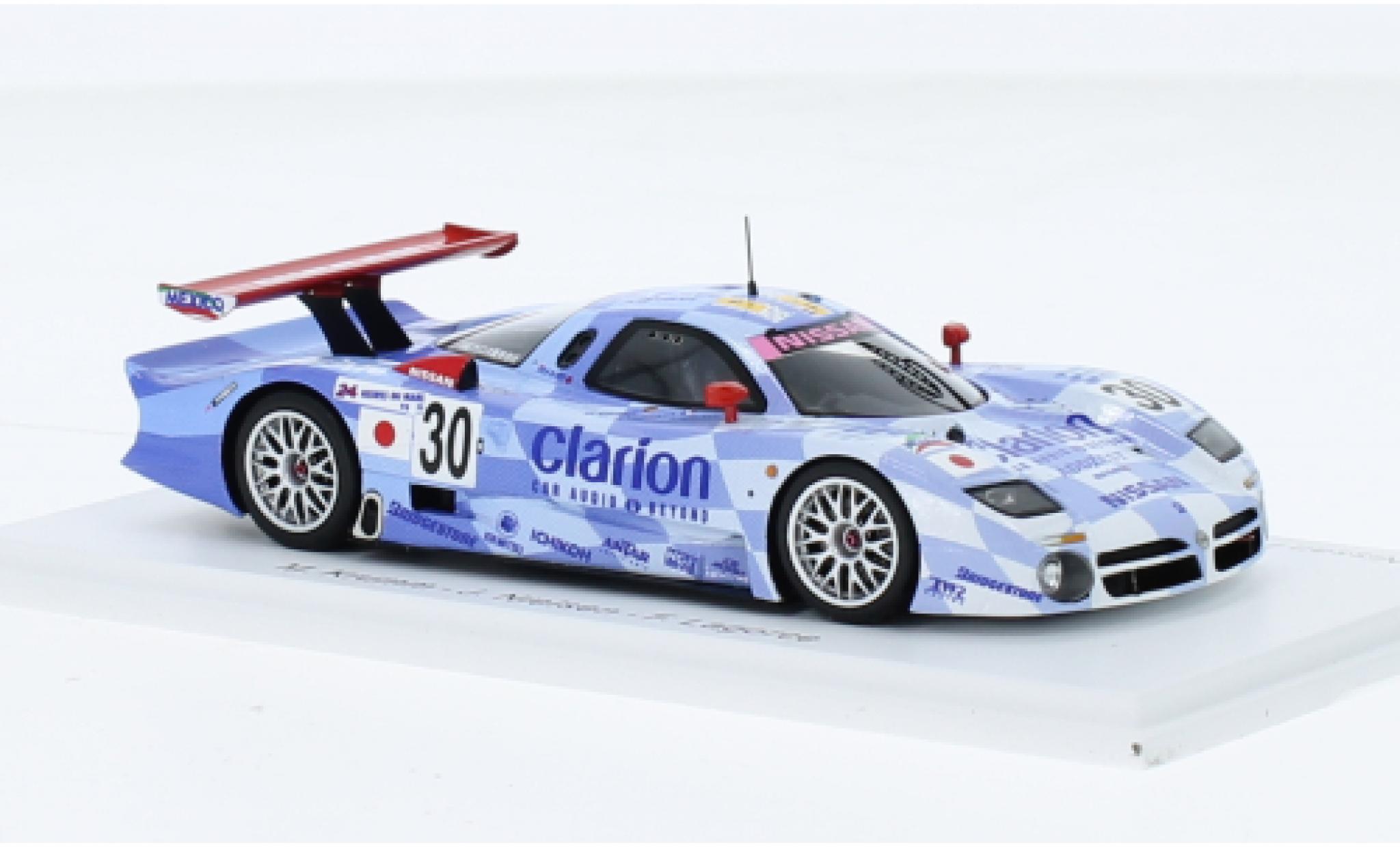 Nissan R390 1/43 Spark GT1 RHD No.30 Motorsports 24h Le Mans 1998 modelauto