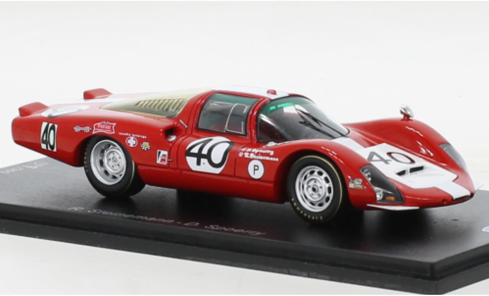 Porsche 906 1/43 Spark LH No.40 12h Sebring 1967 modelauto