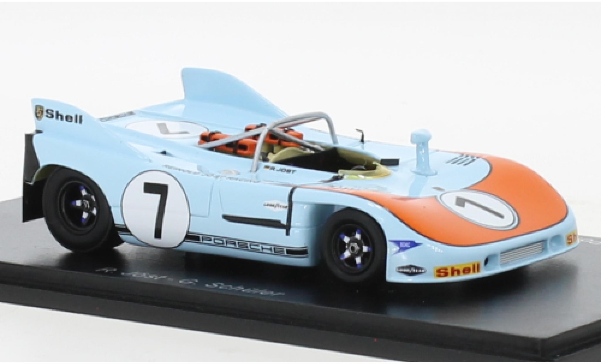 Porsche 908 1972 1/43 Spark /03 RHD No.7 Reinold Joest Racing 1000km Monza modelauto