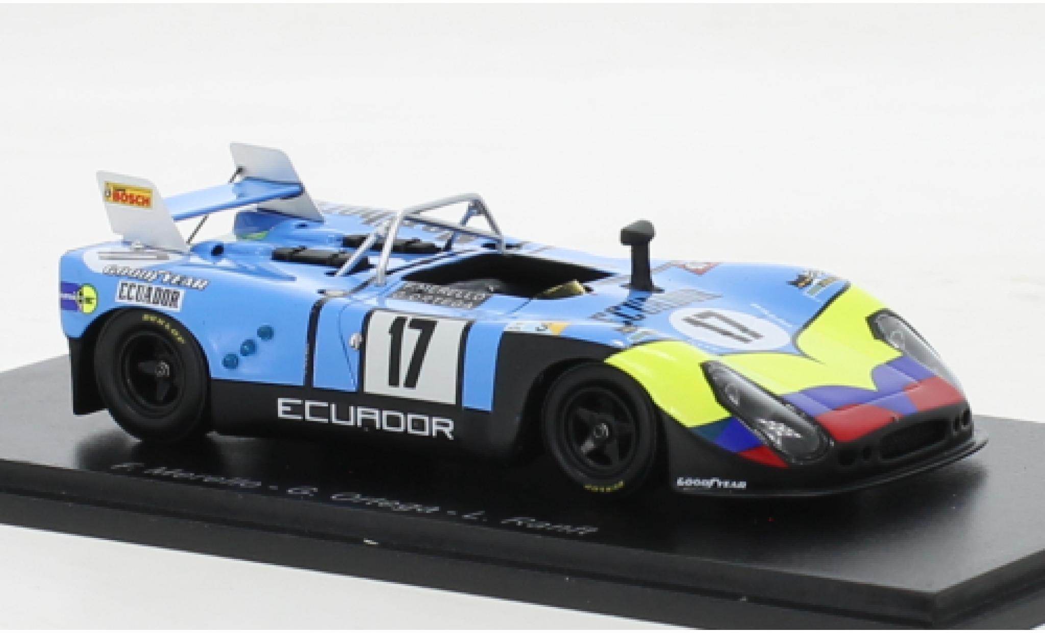 Porsche 908 1974 1/43 Spark /2 RHD No.17 24h Le Mans modelauto