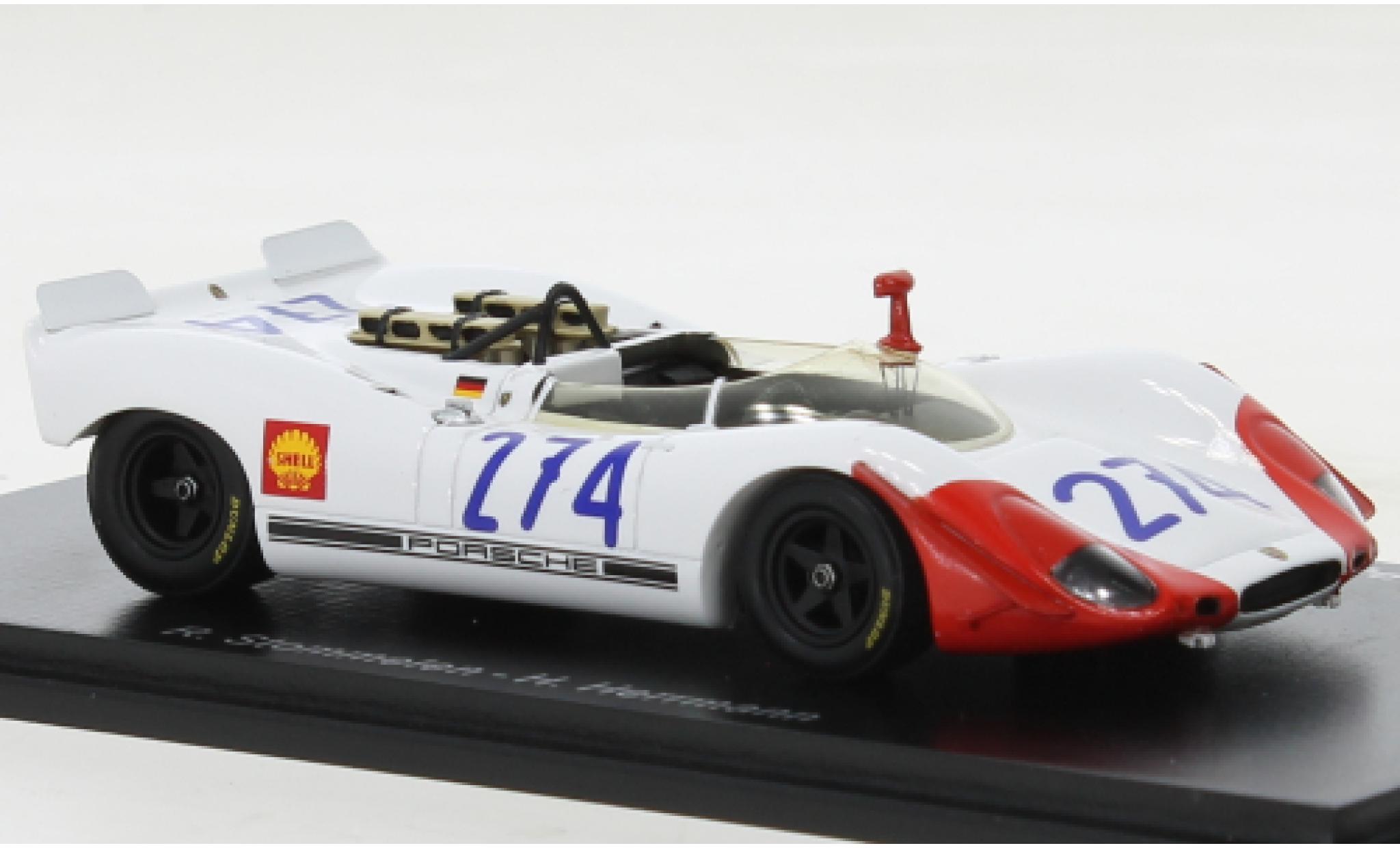 Porsche 908 1969 1/43 Spark -2 RHD No.274 Targa Florio modelauto