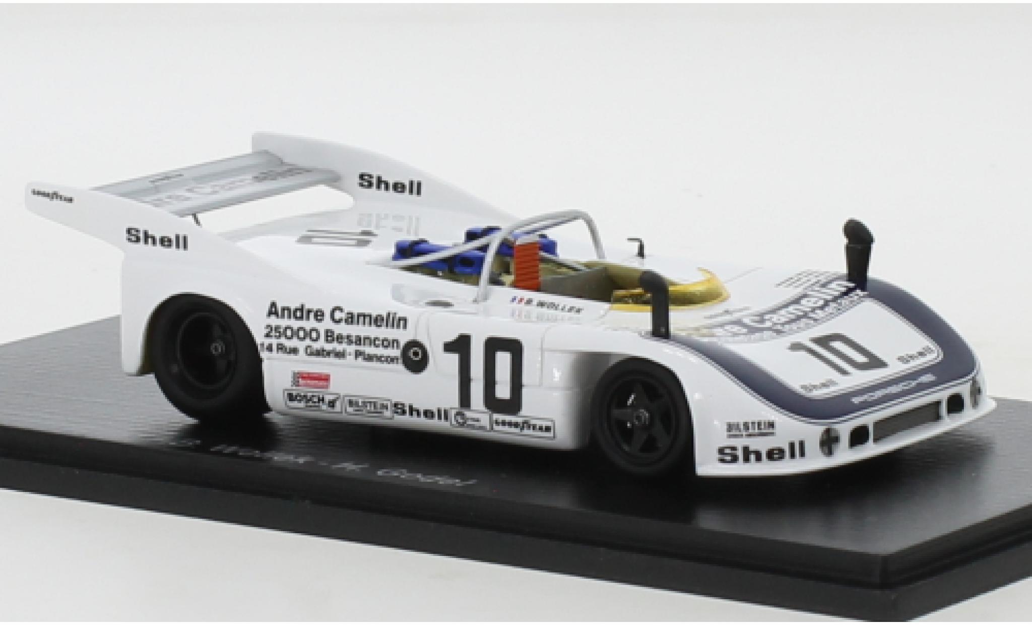 Porsche 908 1976 1/43 Spark /3 RHD No.10 500 Km Dijon modelauto
