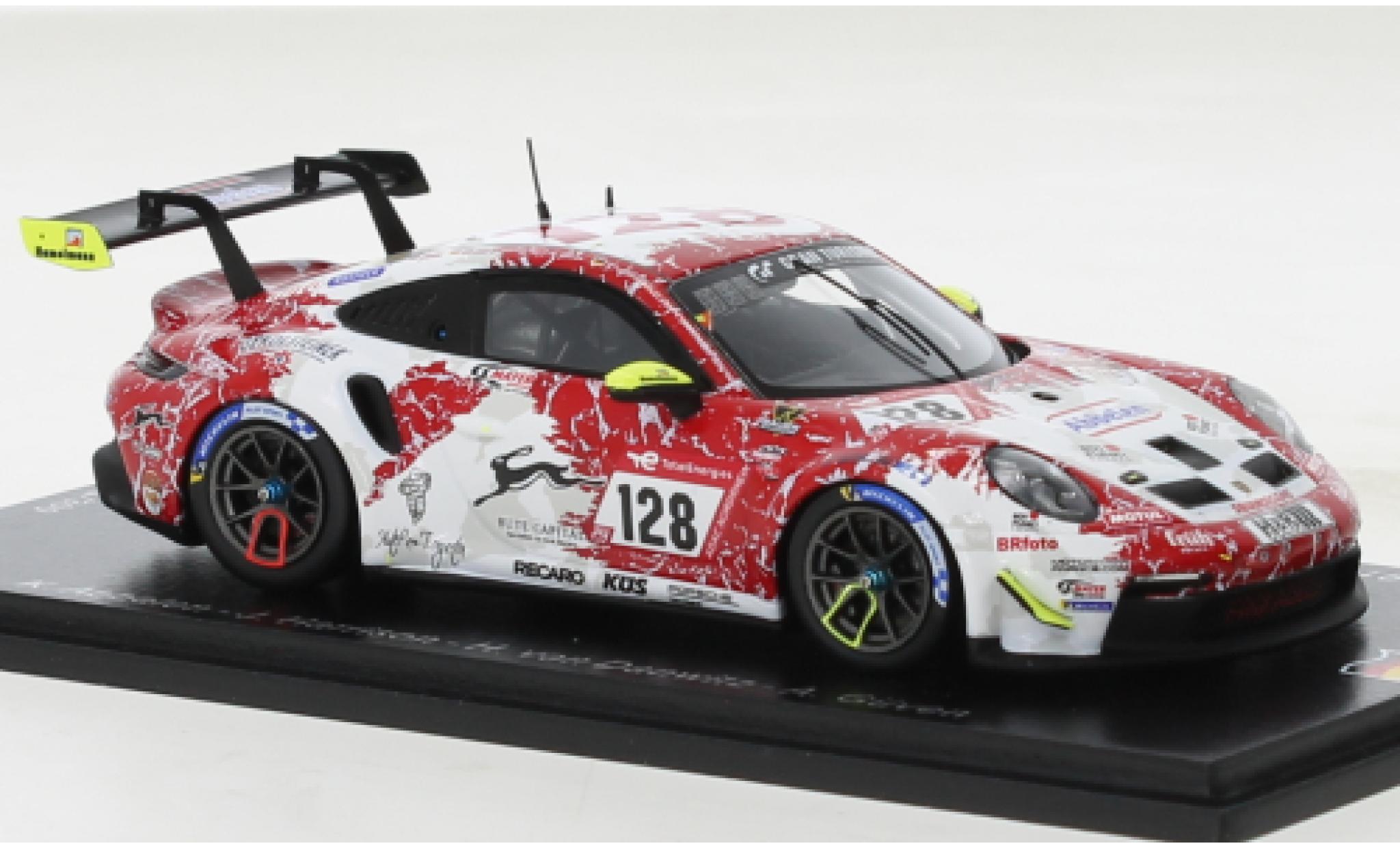 Porsche 991 GT3 Cup 1/43 Spark 911  No.128 Frikadelli Racing Team 24h N&uuml;rburgring 2022 modelauto