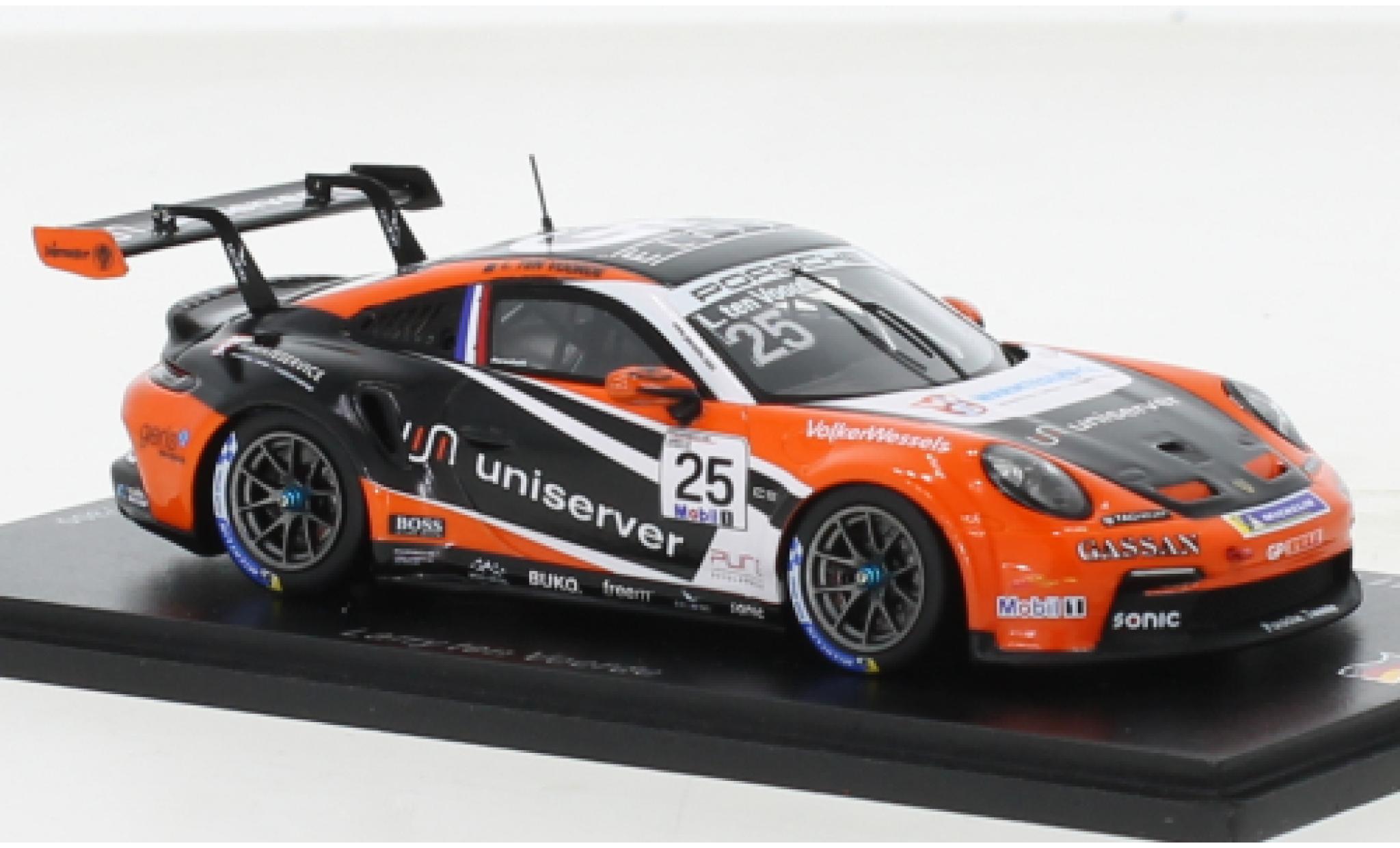 Porsche 991 GT3 Cup 1/43 Spark 911  No.25 Carrera Cup Deutschland 2021 modelauto