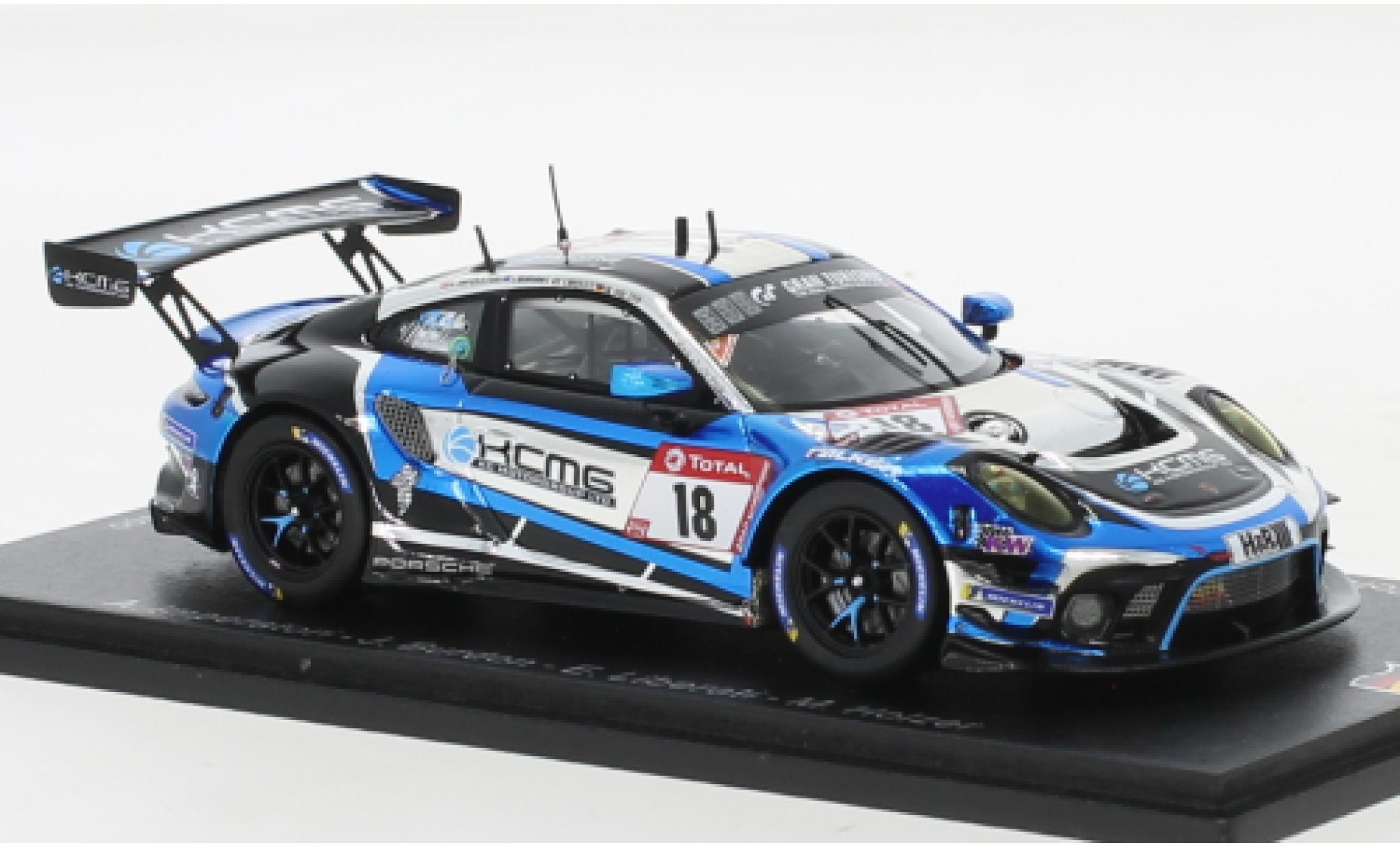 Porsche 991 GT3 R 1/43 Spark 911  No.18 KCMG 24h Nuerburgring 2021 modelauto