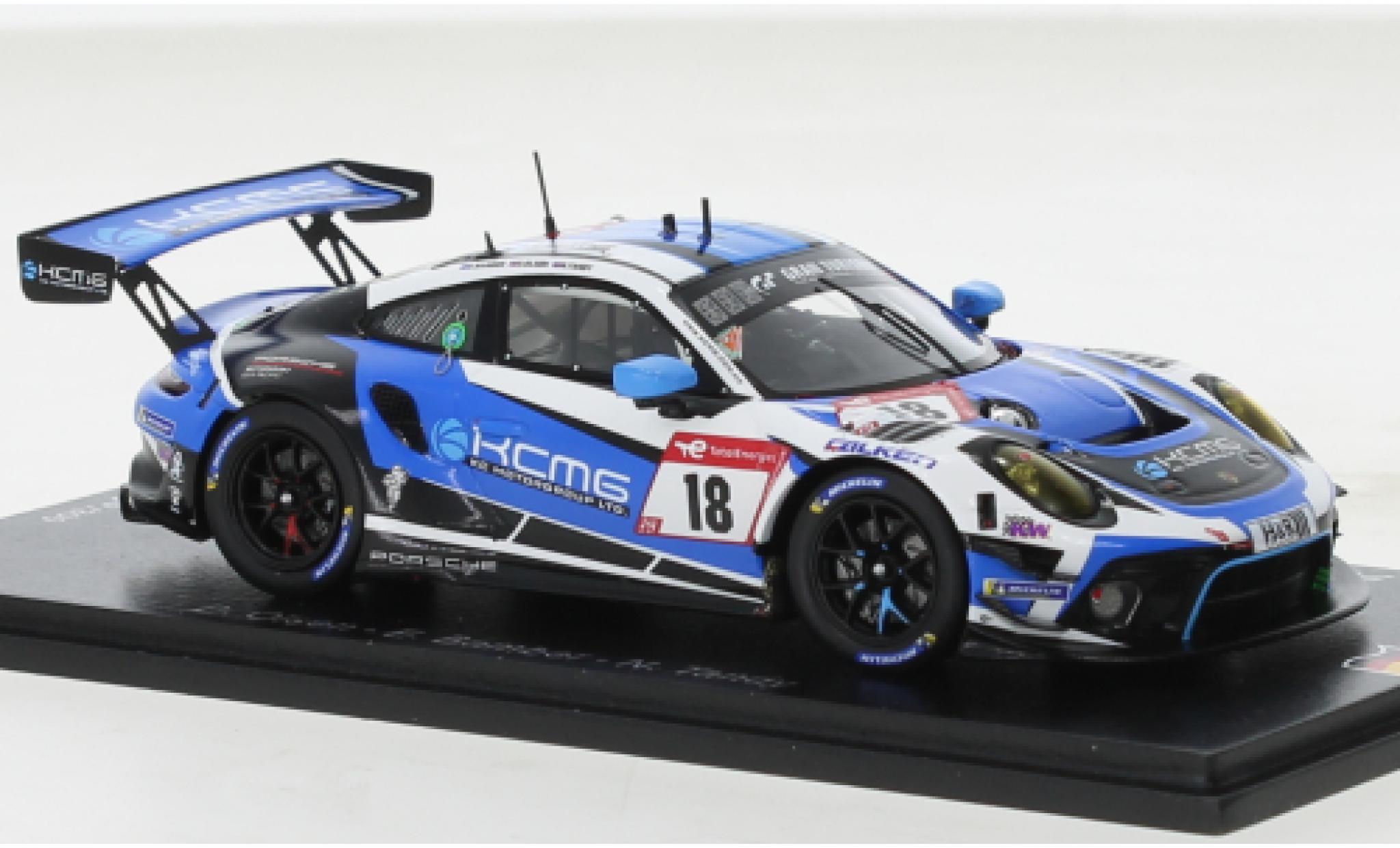 Porsche 991 GT3 R 1/43 Spark 911  No.18 KCMG 24h N&uuml;rburgring 2022 modelauto
